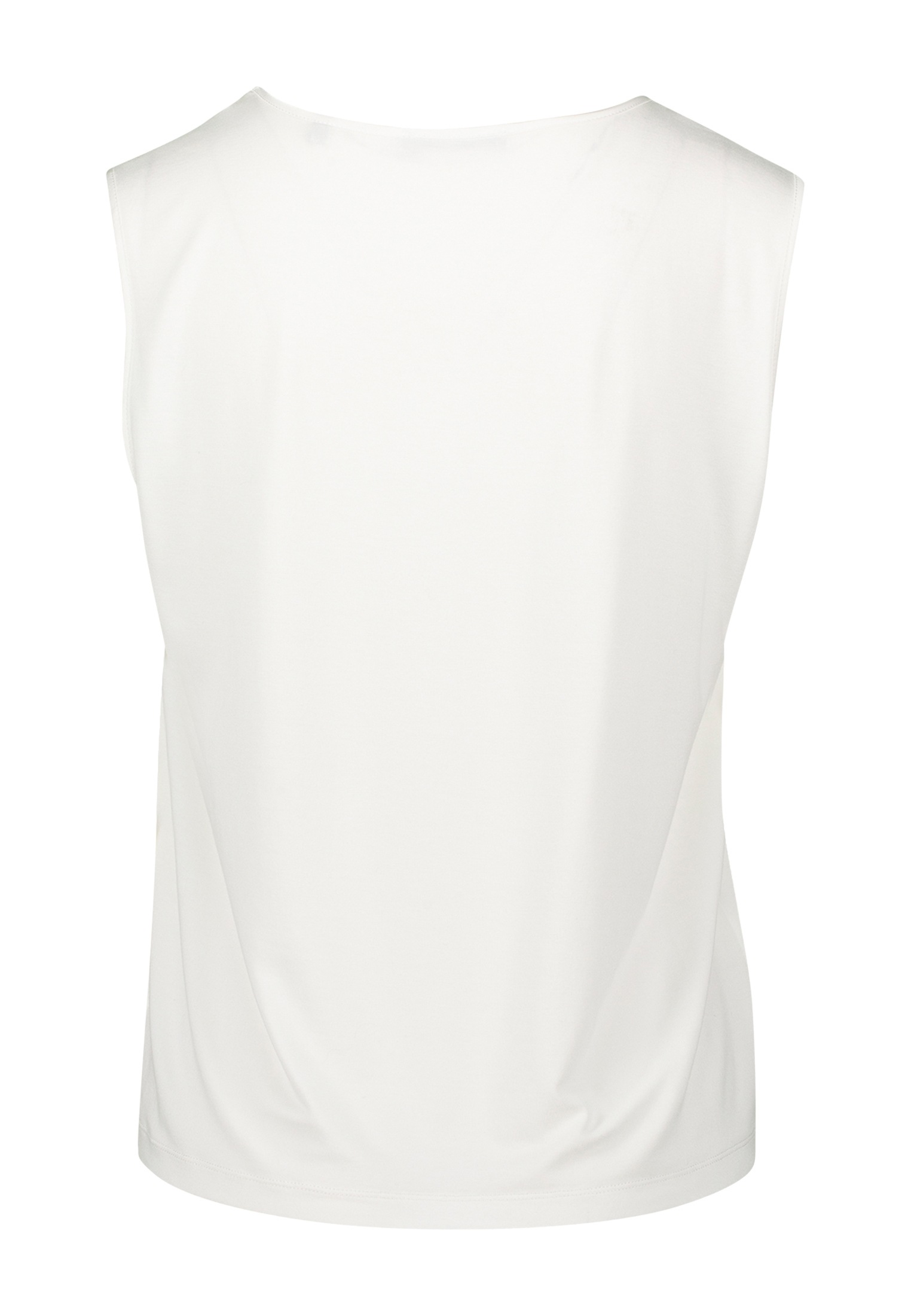 Zero Shirttop »Satinshirt mit Lochmuster am Ausschnitt«