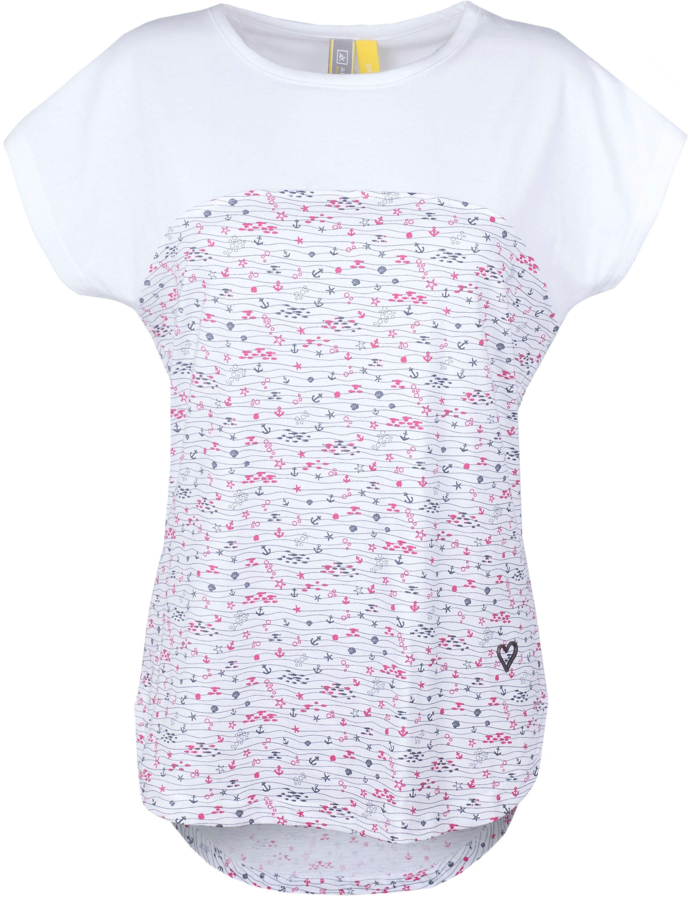 Alife & Kickin T-Shirt, trendy Longshirt mit Streifen-oder Musterprints