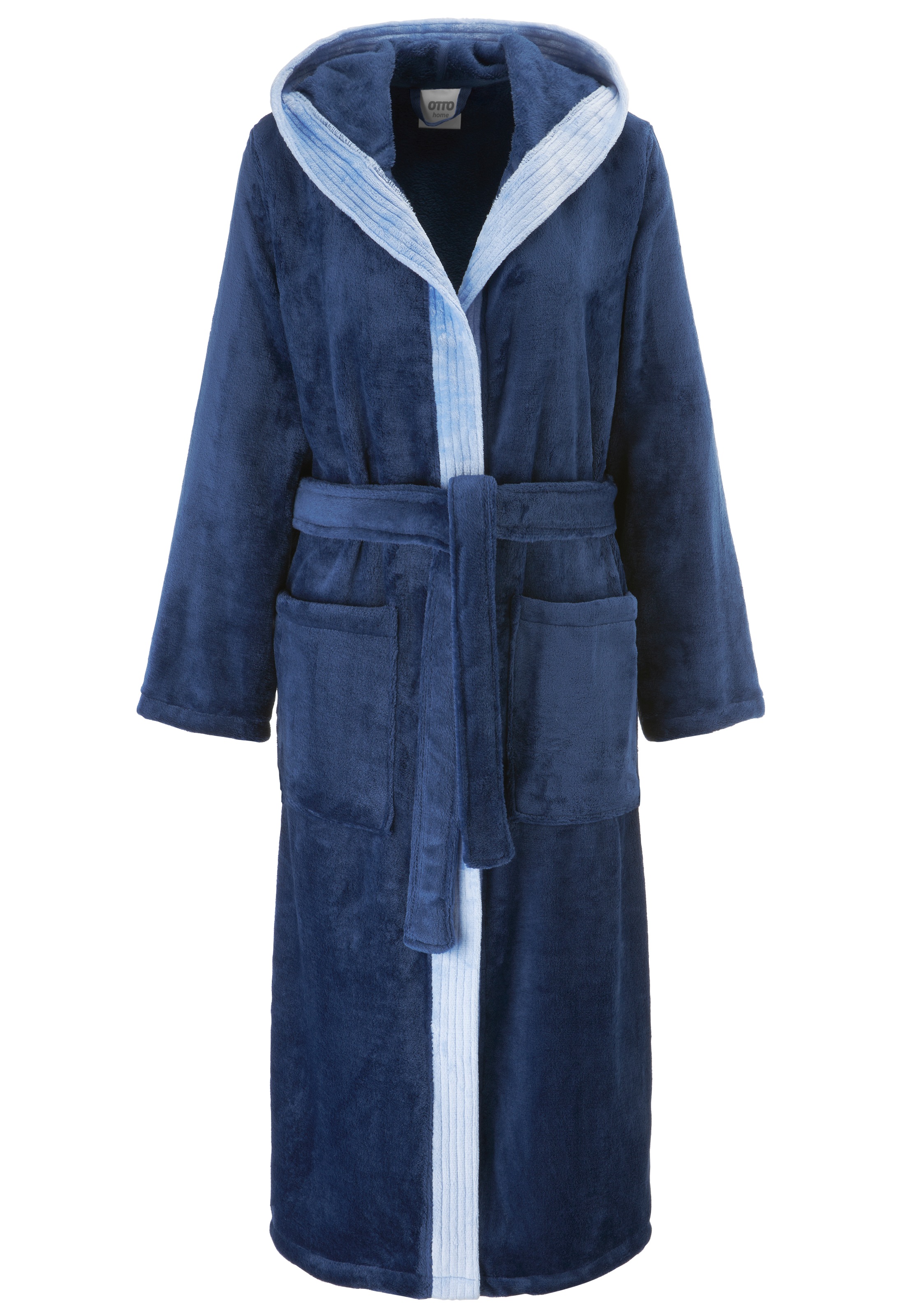 OTTO home Unisex-Bademantel »Miia, ideal für Sauna, Spa & im Urlaub« 1 Stk. tlg., weich und kuschelig, plüsch, für Damen und Herren, S-XL