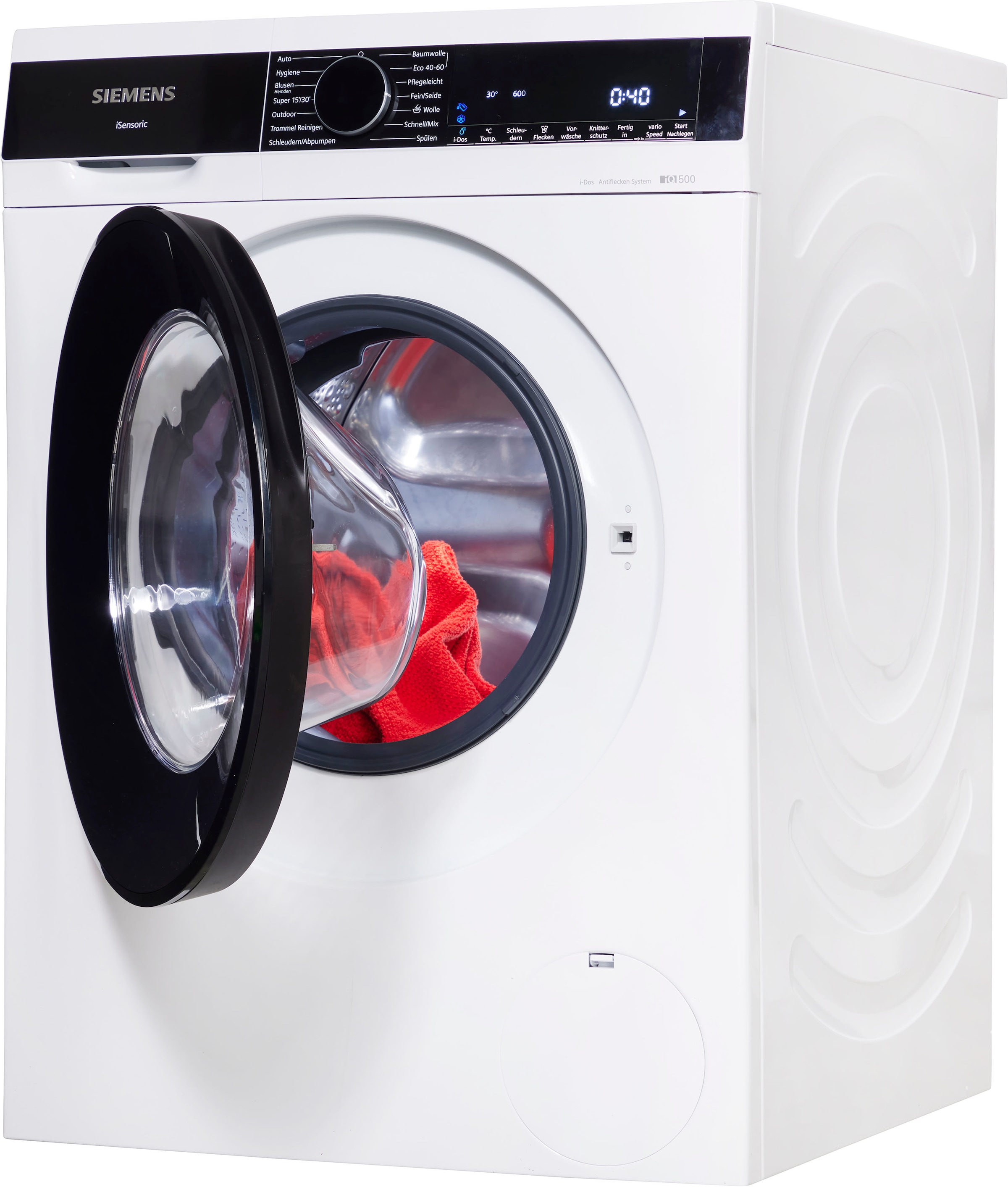 SIEMENS Waschmaschine »WG44G2A40«, 1400 Dosierautomatik Garantie WG44G2A40, U/min, kg, mit - 9 i-Dos XXL 3 Jahren