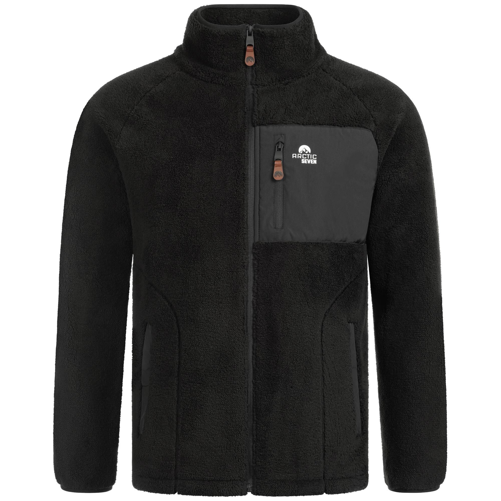 Arctic Seven Fleecejacke »Arctic Seven Herren Sherpa Fleecejacke AS415«