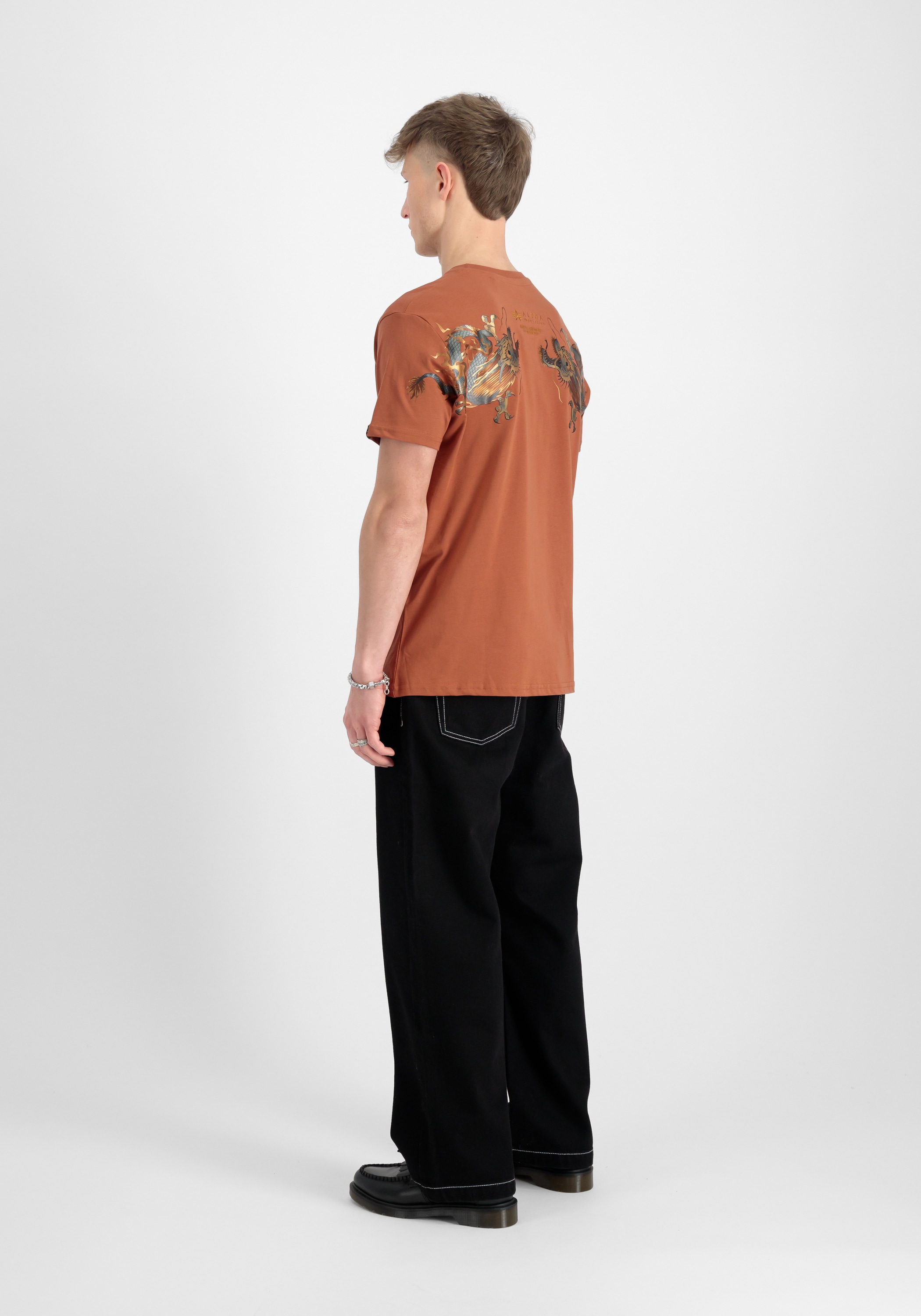 Alpha Industries T-Shirt »Alpha Industries Men - T-Shirts Dragon EMB T-Shirt«