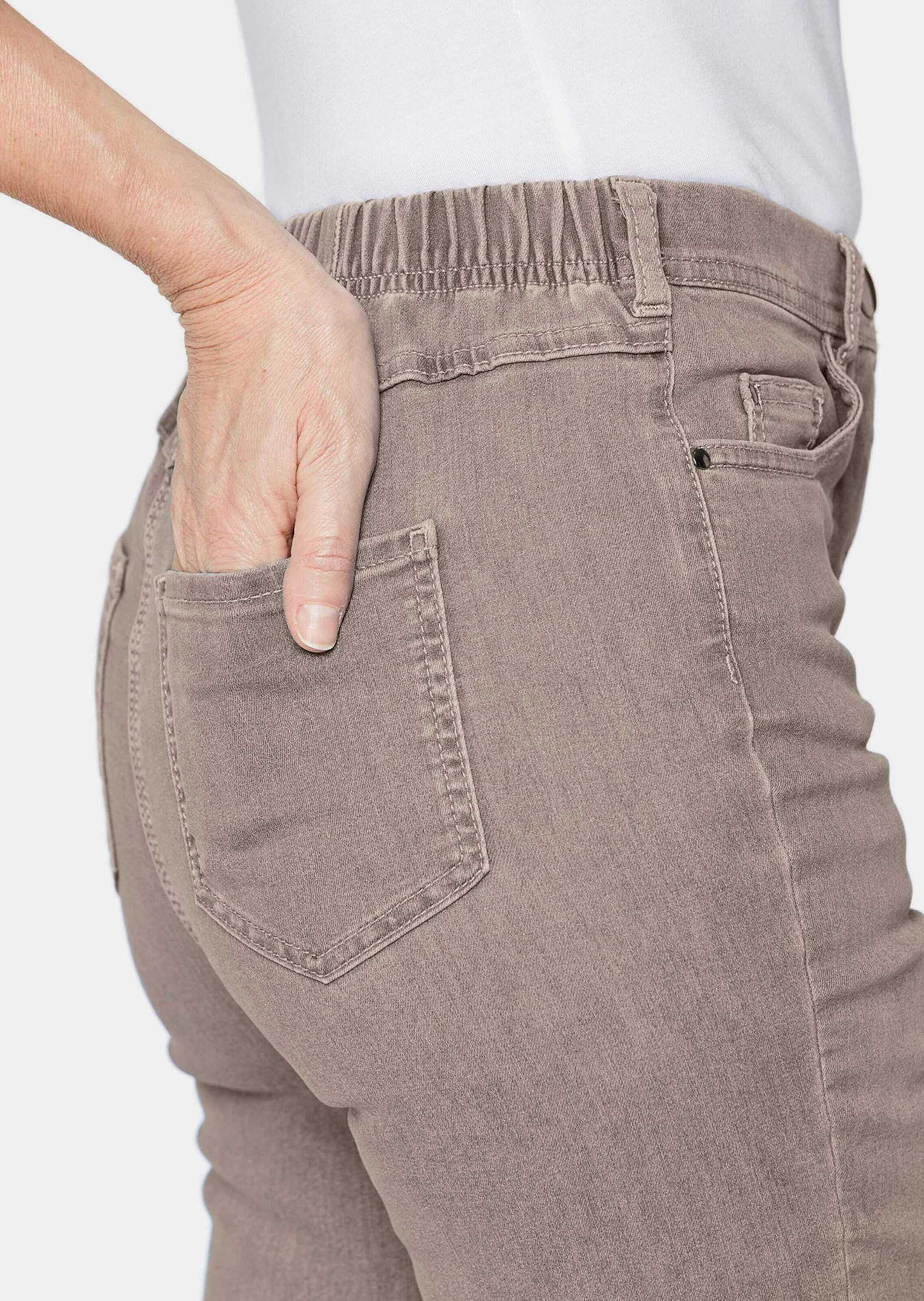 GOLDNER Regular-fit-Jeans »Damen Jeans Slim Fit LOUISA mit Stretch-Anteil«