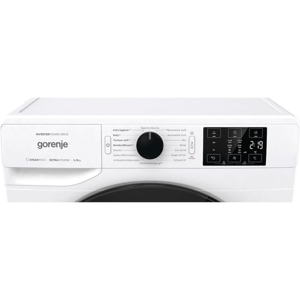 GORENJE Waschmaschine »WNEI 94 DAPS«, WNEI 94 DAPS, 9 kg, 1400 U/min