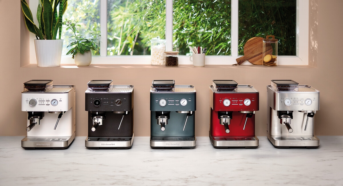KitchenAid Espressomaschine »5KES6551EBK«, Siebträger mit Mühle