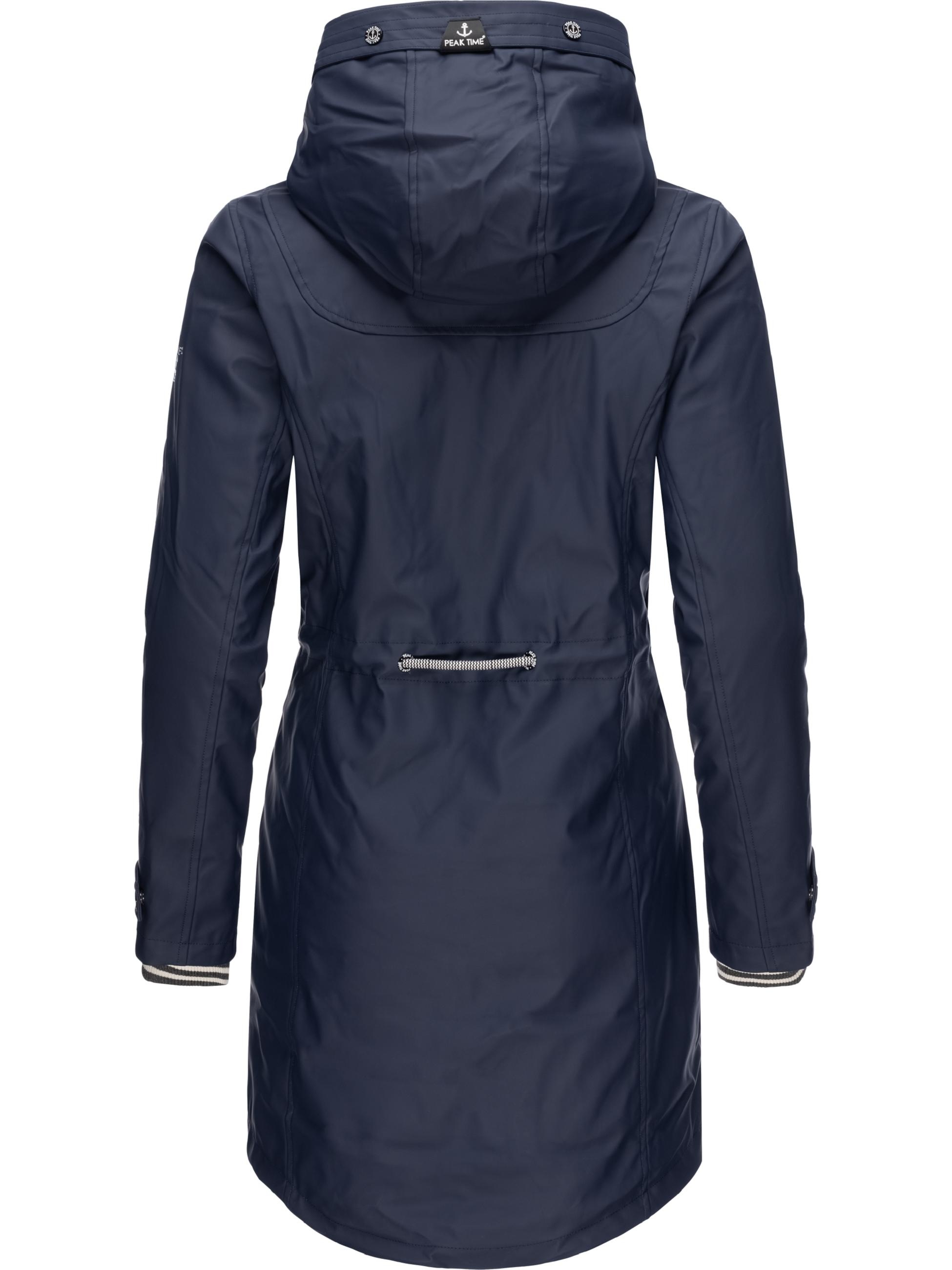 Regenmantel »Regenjacke L60042«, stylisch taillierter Regenmantel für Damen