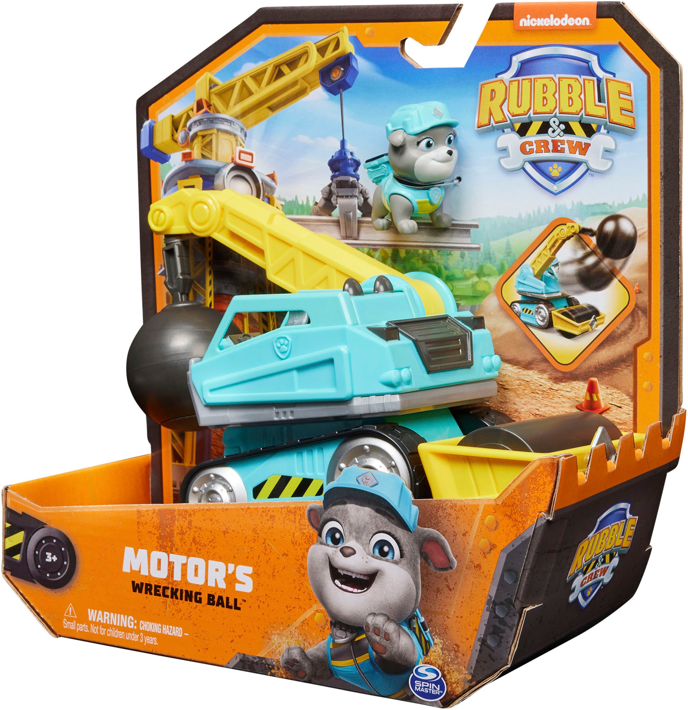 Spin Master Spielzeug-Auto »Rubble & Crew - Core Vehicle Solid Motor«