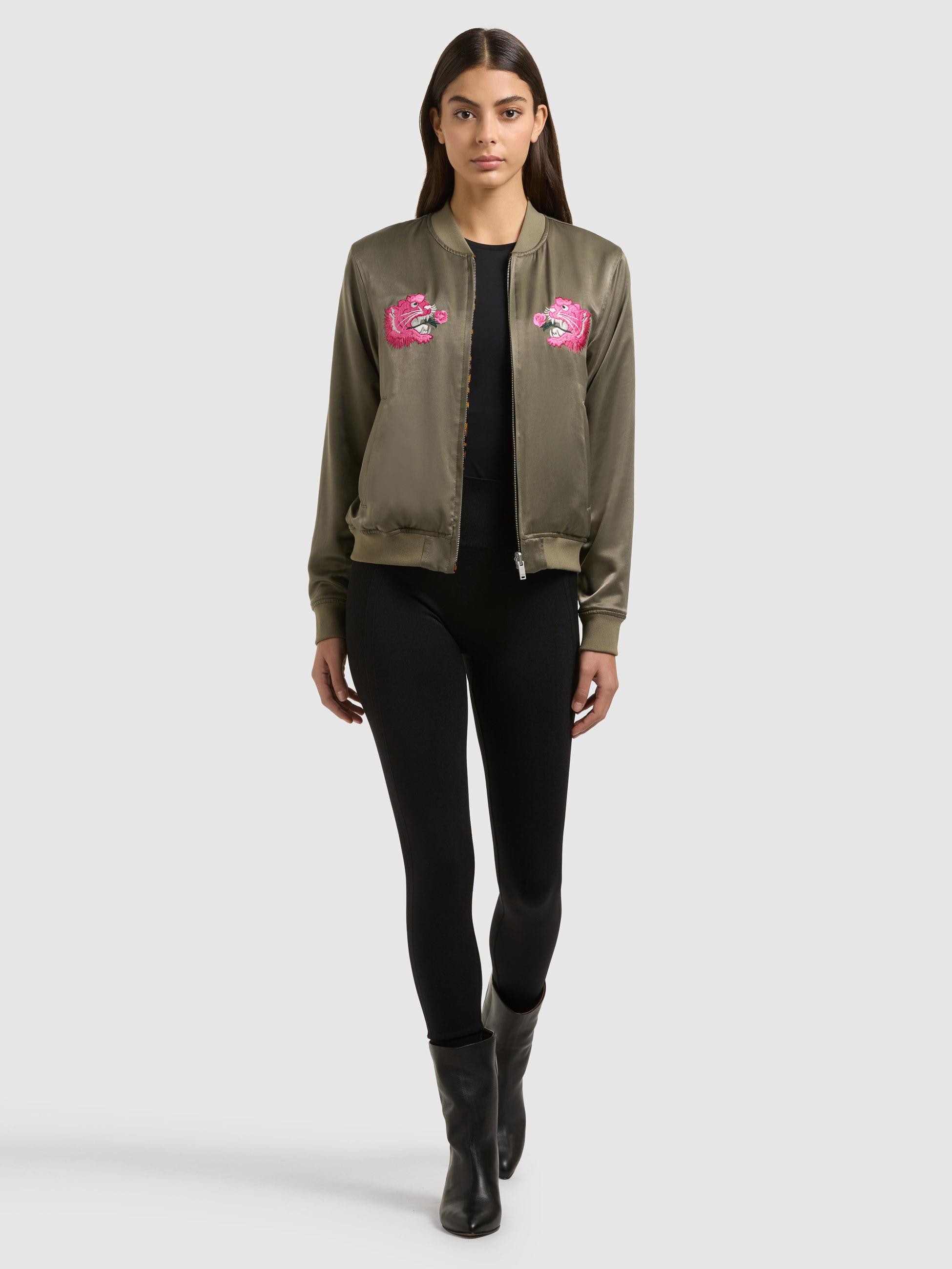 khujo Cargojacke »Collegejacke Ruby« ohne Kapuze Wendejacke im Bomberjacken-Style