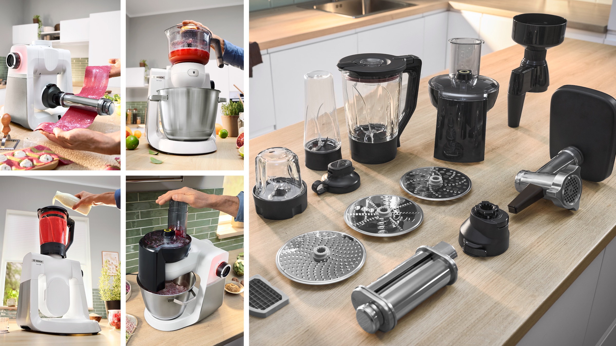 BOSCH Küchenmaschine »MUMS6EW18«, 7 Stufen, Knethaken/Rühr-/Silikonbesen, spülm.fest, Schüssel BPA-frei