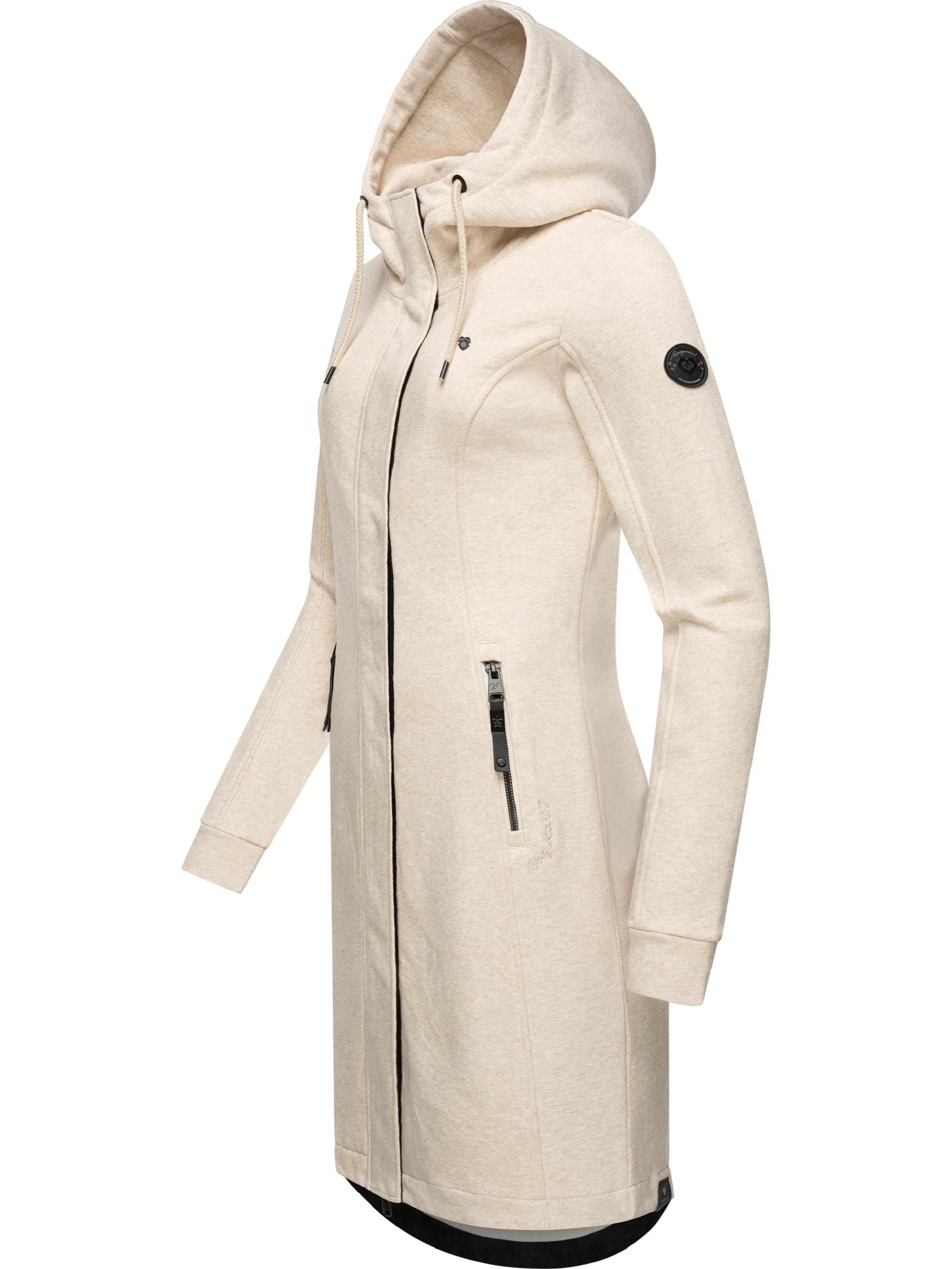Ragwear Kapuzensweatjacke »Kurzmantel Letti Long«