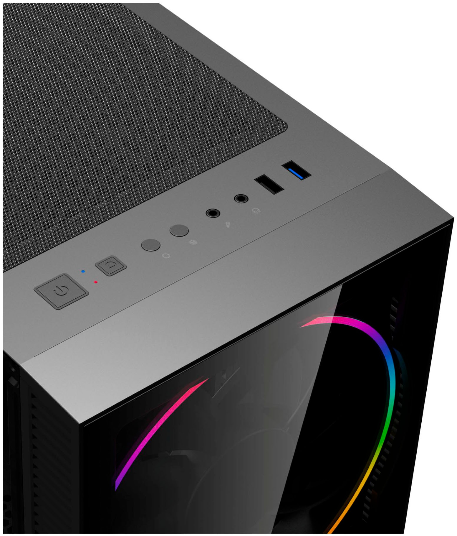 GAMEMAX Gaming-PC-Komplettsystem »GigaDeal Black Hole 2812 AMD Ryzen 5 7500F 32GB DDR5 1TB SSD RTX 5070« 32 ″ AMD Ryzen 5 GeForce RTX™ 5070 32 GB RAM 1.000 GB SSD Windows 11, DDR5 RAM + Gigabyte GS32QCA LED-Monitor Curved, 80 cm 32"