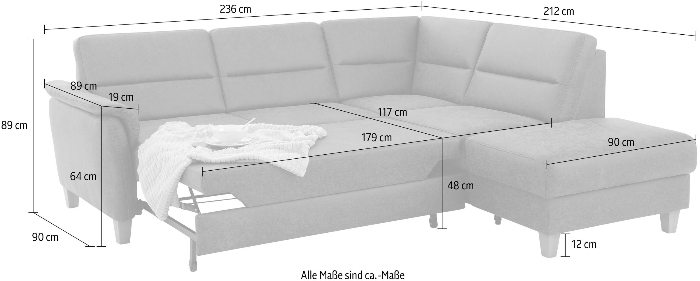 Home affaire Ecksofa