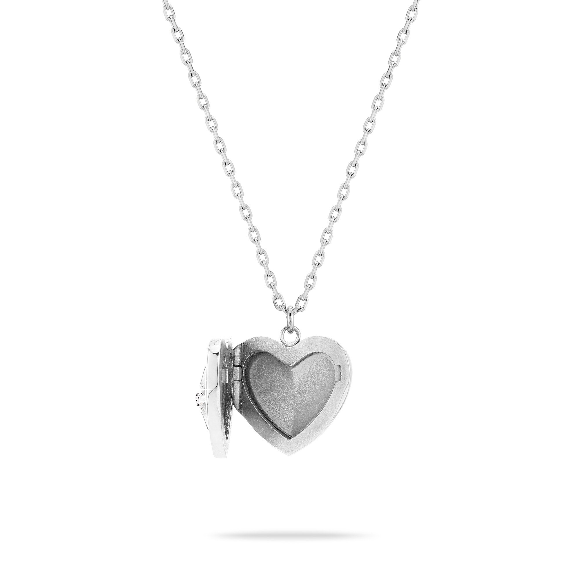 Tamaris Lange Kette »Schmuck Geschenk Edelstahl Halskette Herz Medaillon zum öffnen«