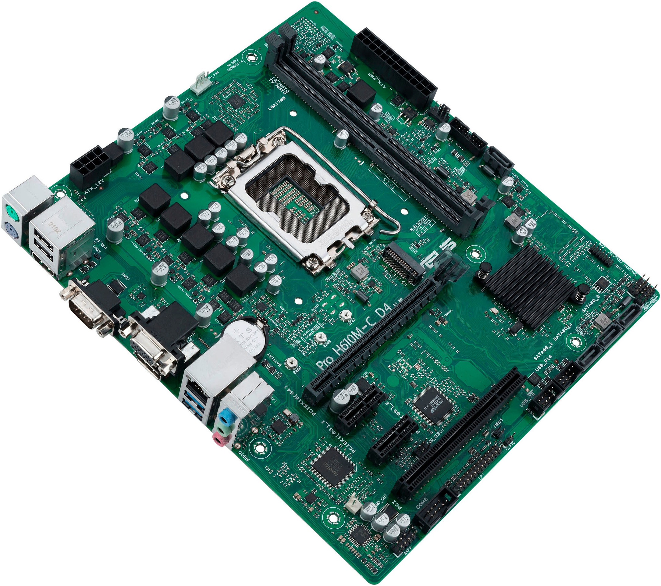 Asus Mainboard »PRO H610M-C D4-CSM«