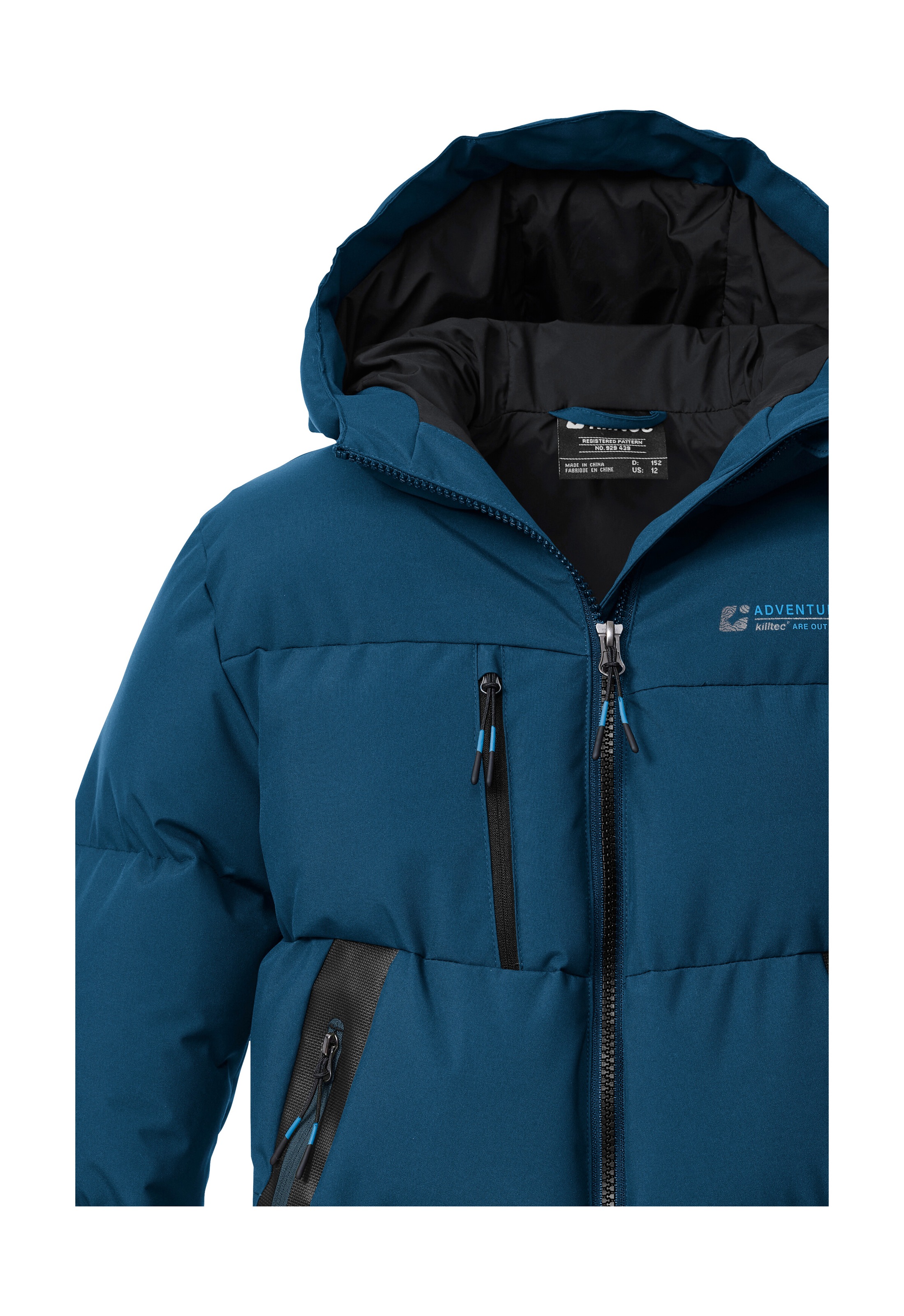 Killtec Steppjacke »KOW 239 BYS QLTD JCKT« Winddichte, wasserabweisende Kinderjacke mit verstellbaren Bündchen