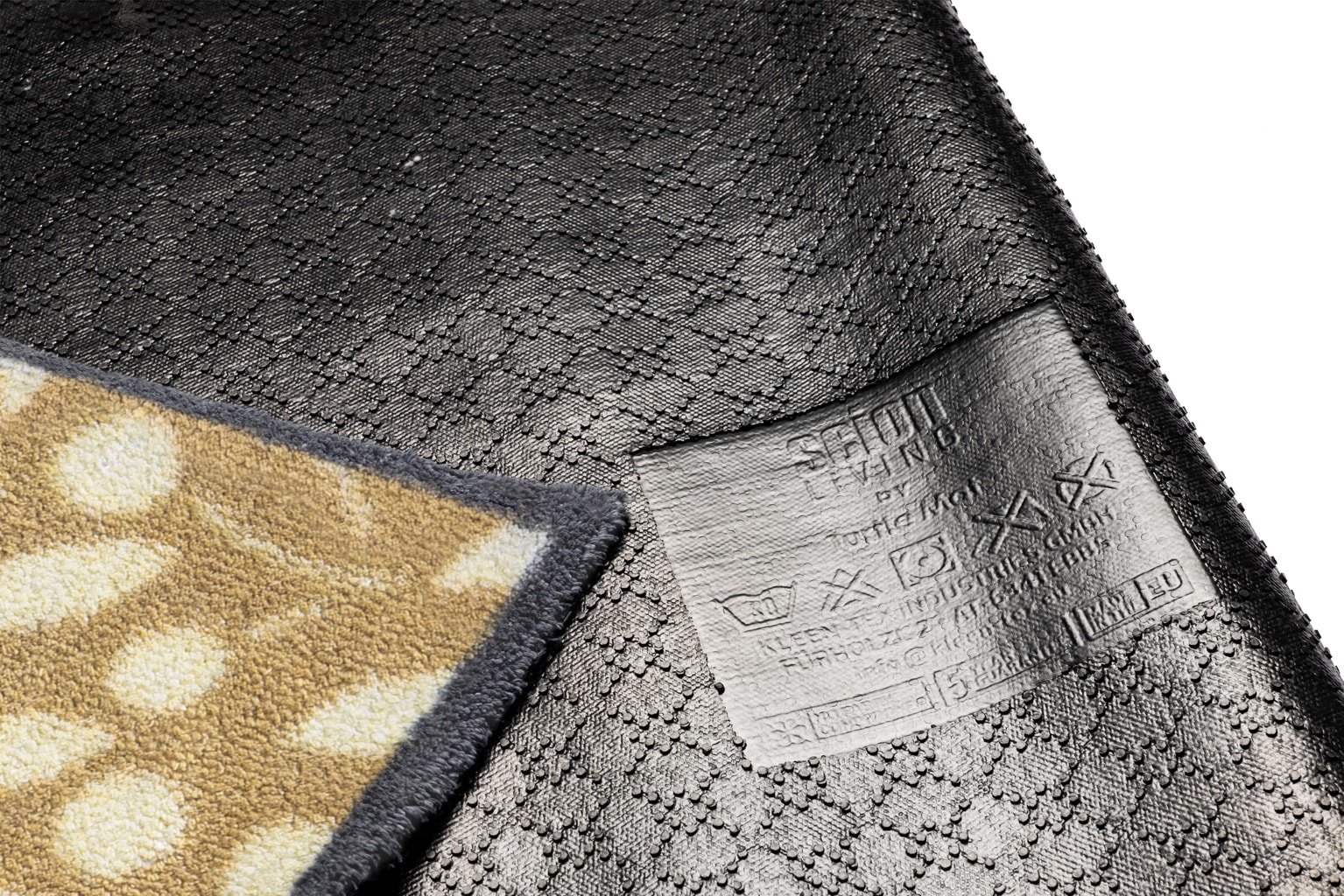 Turtle Mat Fußmatte »Looting Fruits Neutral« rechteckig 9 mm Höhe