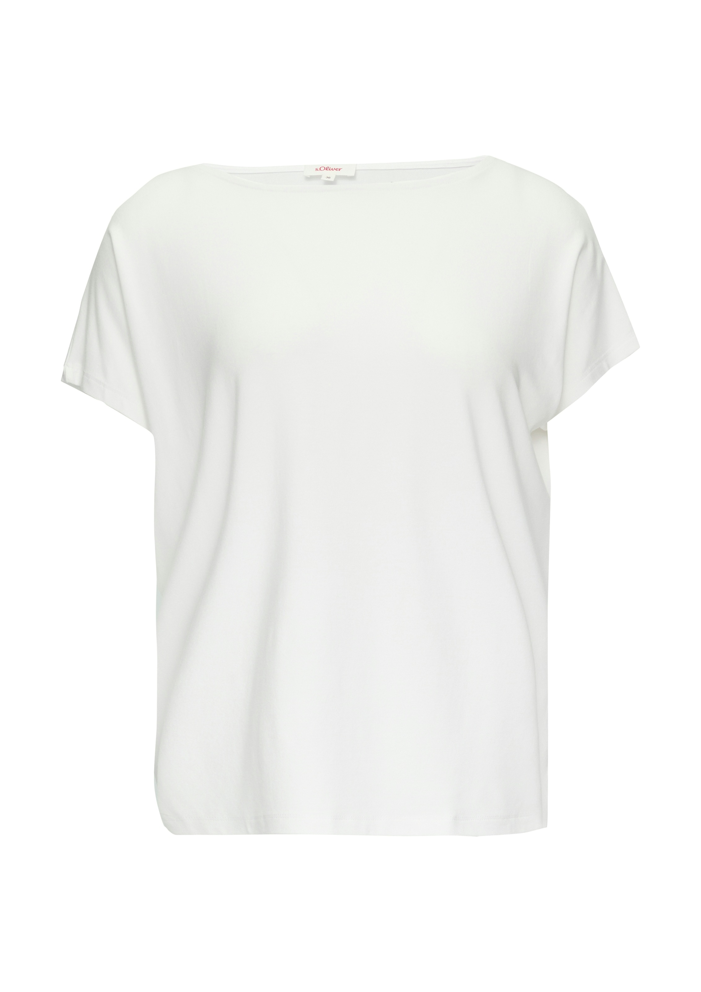 s.Oliver T-Shirt mit Markenlabel