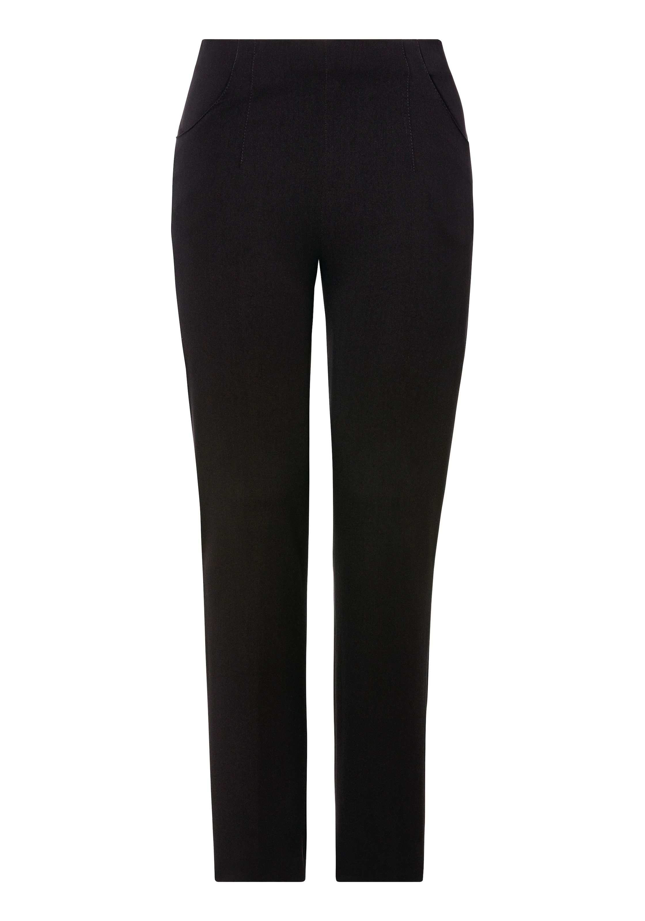 KjBRAND Schlupfhose »Schlupfhose Susie in Bi-Stretch, Kammgarnoptik«, ideal für kräftige Oberschenkel