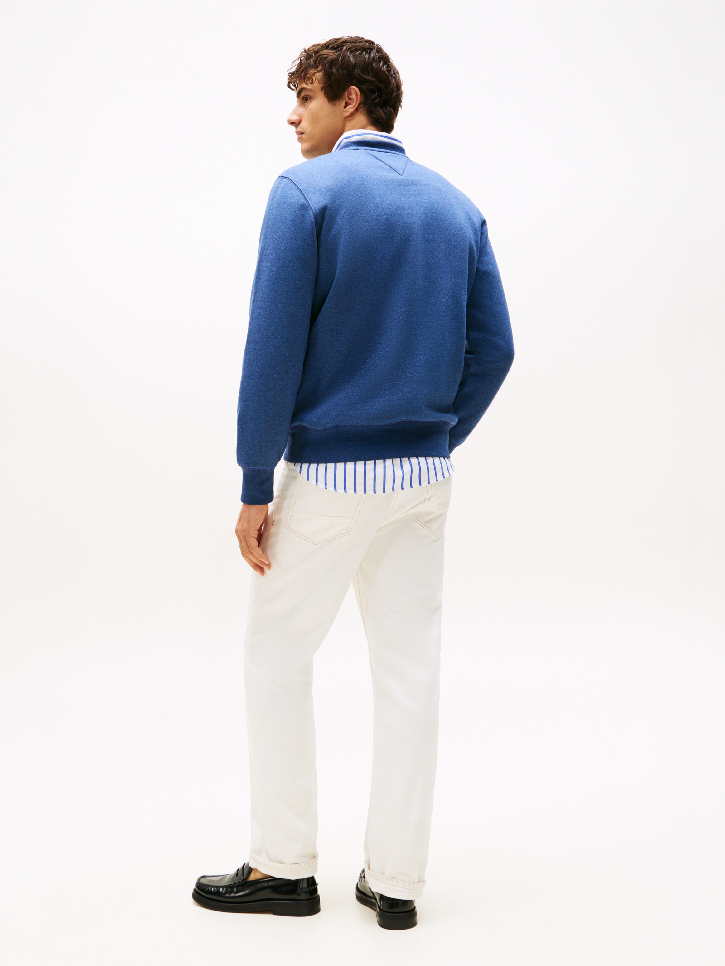Tommy Hilfiger Sweatshirt »TOMMY LOGO SWEATSHIRT«, mit klassischem Rundhalsausschnitt