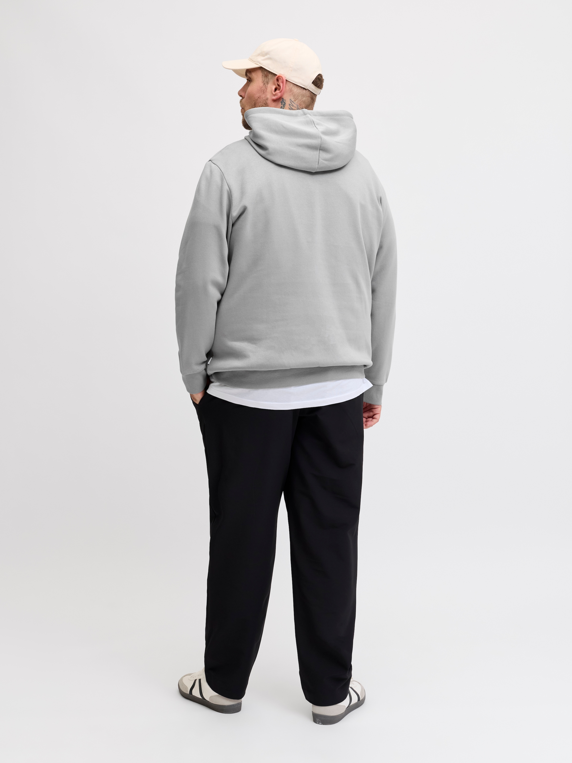 Jack & Jones PlusSize Kapuzensweatshirt »CORP LOGO SWEAT HOOD«, Bis Größe 6XL
