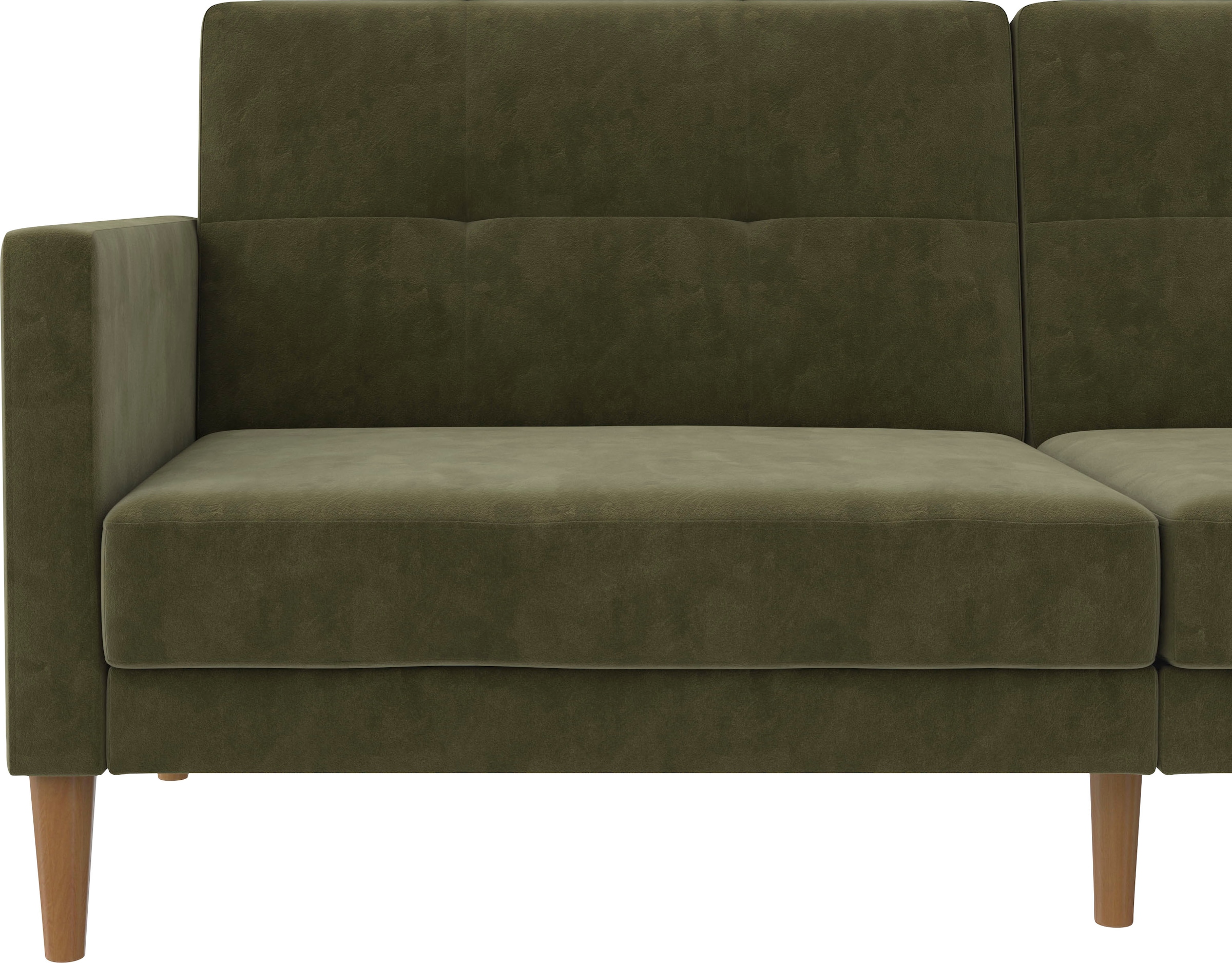 Dorel Home 3-Sitzer »Lilly«, Bett-Funktion, Rückenlehne 3-fach verstellbar, Sitzhöhe 43 cm