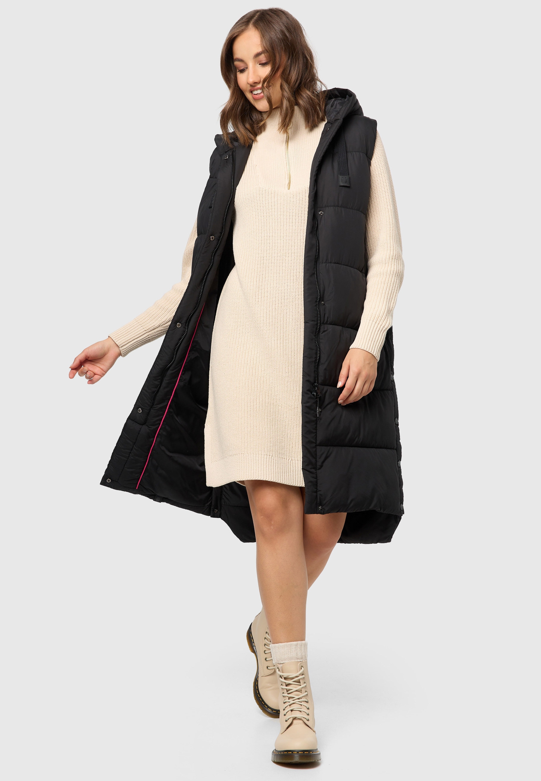 Marikoo Steppweste »Marikoo Sayorii Damen Winter Weste B967«