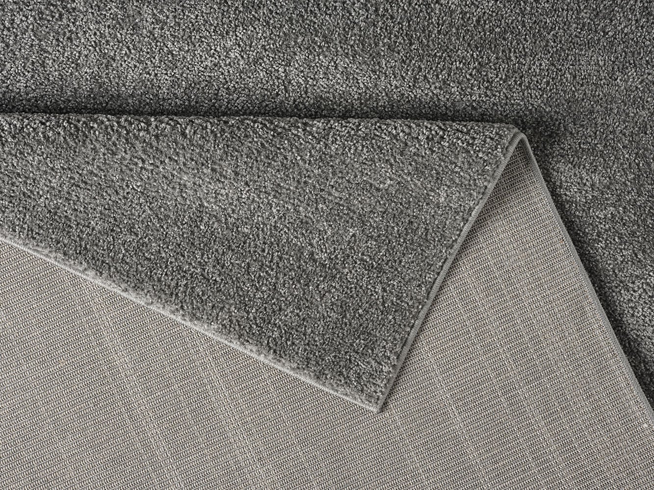 OTTO home Teppich »Lisam« rechteckig 15 mm Höhe meliert, uni, weich, Wohnzimmer, Schlafzimmer