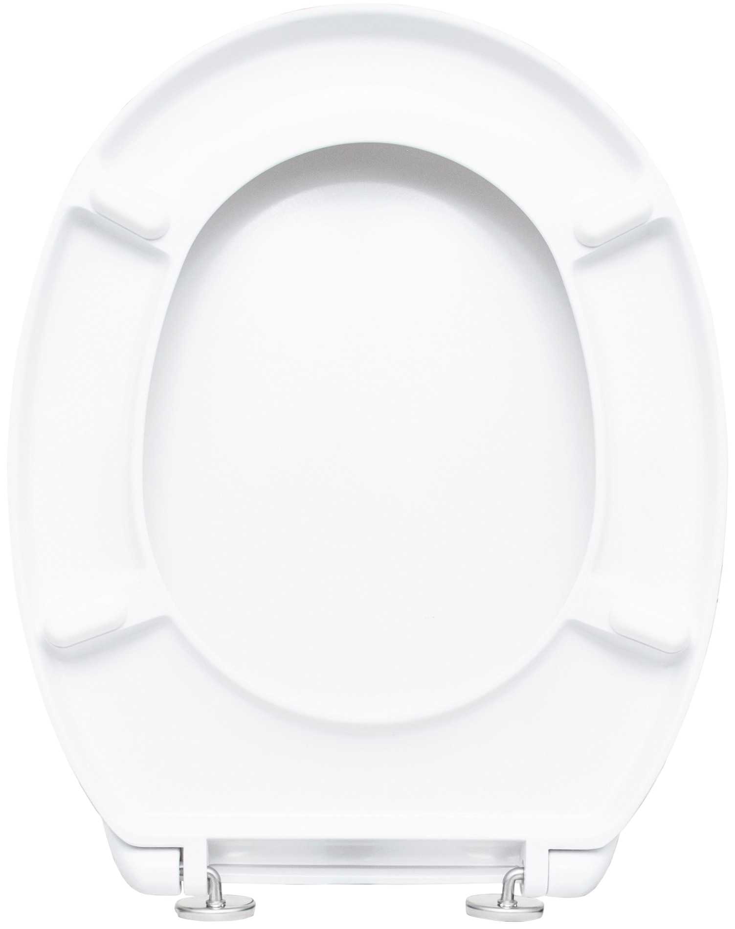 CORNAT WC-Sitz »Klassisch weißer Look - Pflegeleichter Duroplast« Schlichtes Design passt in jedes Badezimmer / Toilettensitz