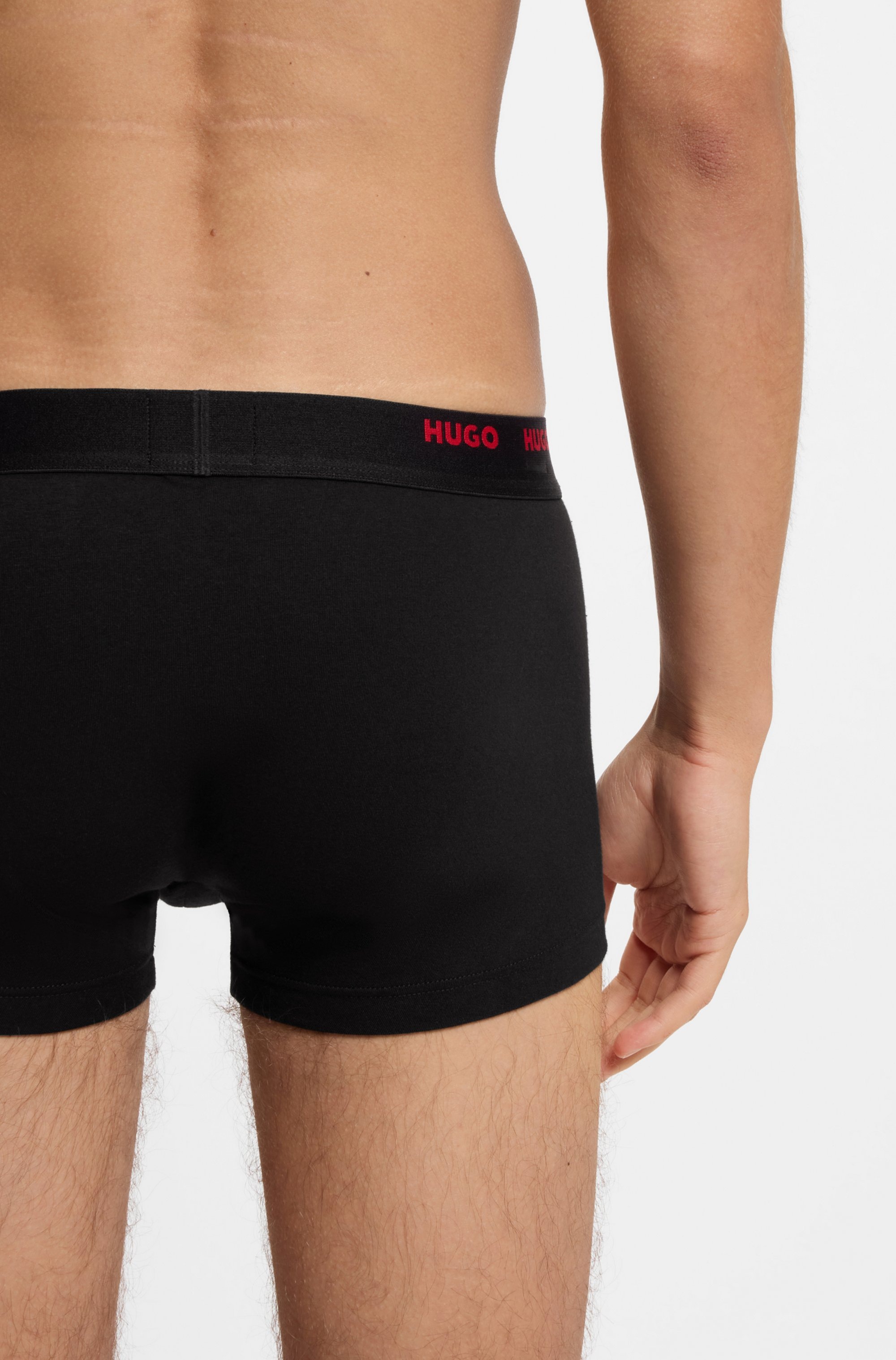 HUGO Underwear Trunk »FIVE PACK« Packung, 5er-Pack, 5 Stk. mit HUGO Schriftzug