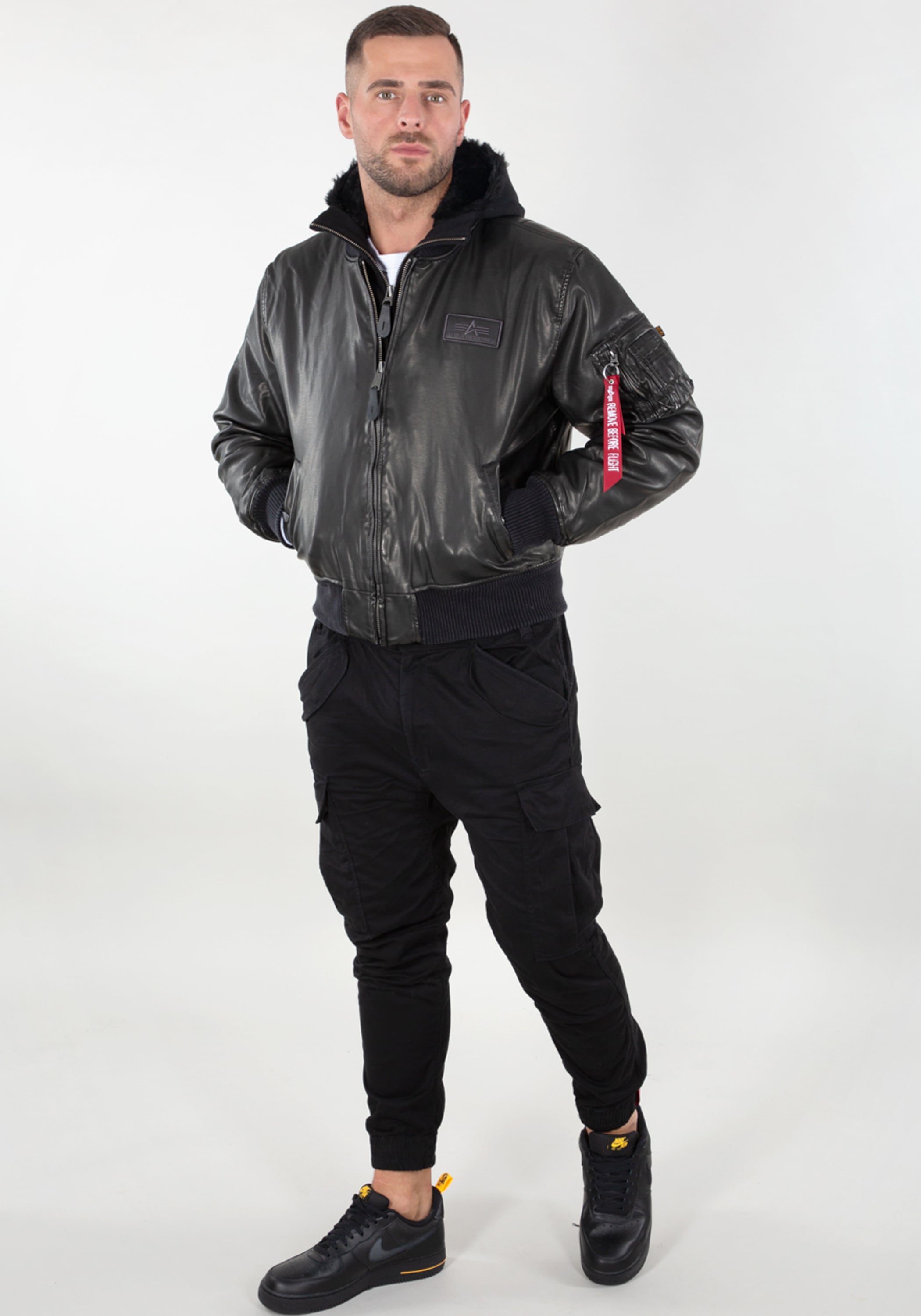 Alpha Industries Lederjacke »Alpha Industries Men - Leather & Vegan Jackets«