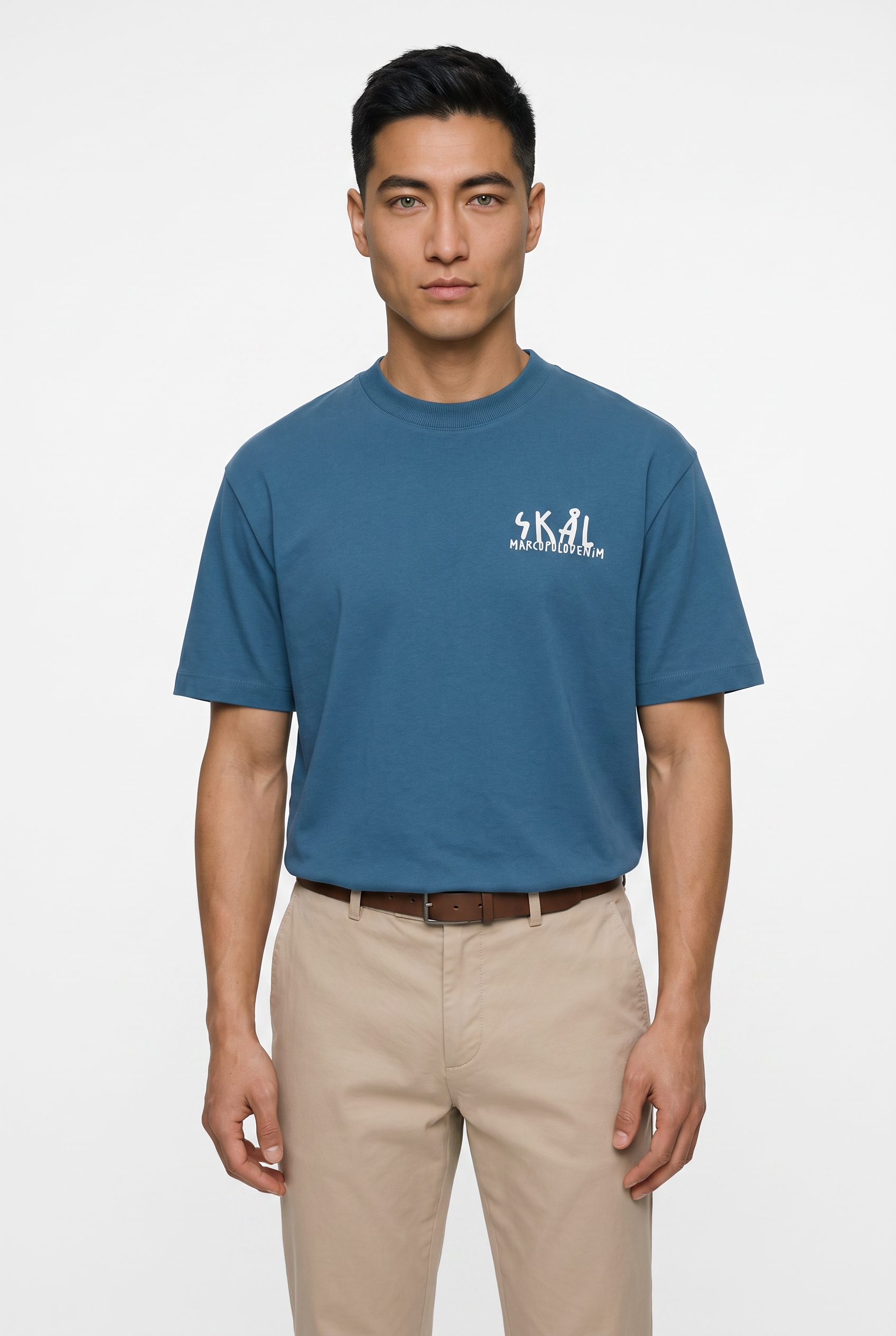 Marc O'Polo DENIM T-Shirt Crayfish Capsule, Backprint, Relaxed Fit mit Rückenprint
