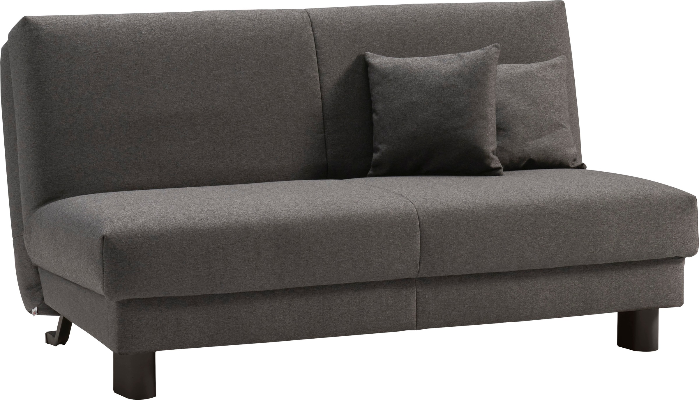 ell + ell Schlafsofa »Enny«, Breite 180 cm, Liegehöhe 45 cm, Füße schwarz