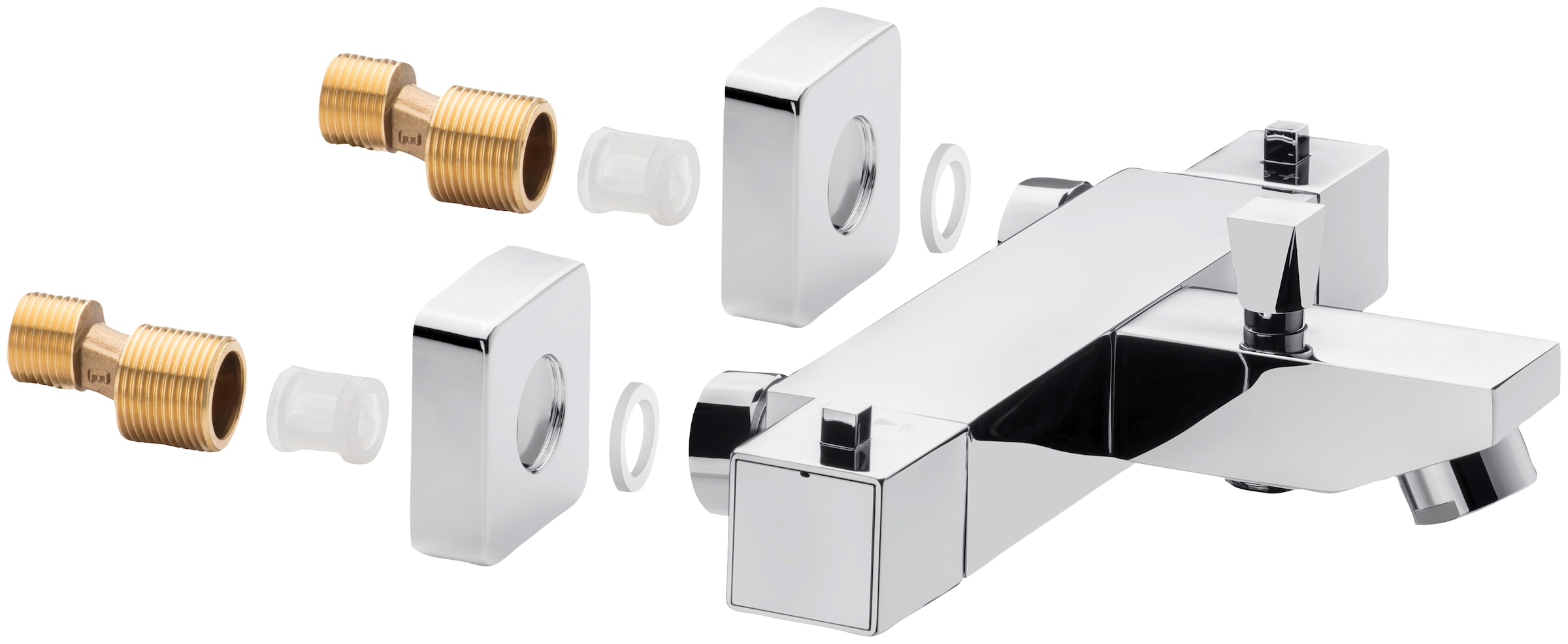 CORNAT Wannenthermostat »Zaida« Messing, verchromt