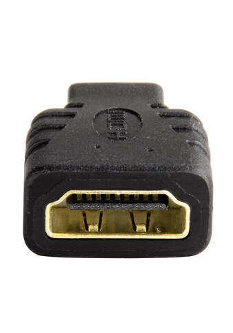 Hama HDMI-Adapter »Micro HDMI™, Micro HDMI™-Stecker - HDMI™-Kupplung Kompaktadapter,... kaufen