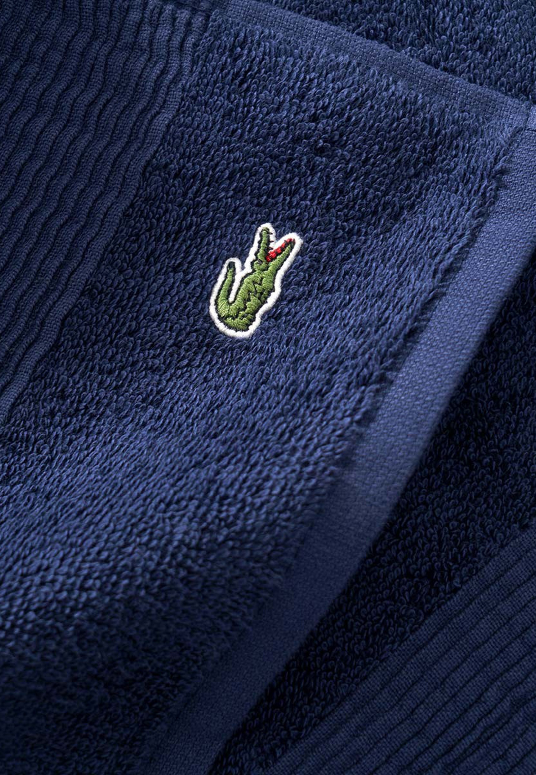 Lacoste Badematte »»LLECROCO«« Höhe 20 mm schnell trocknend hochwertige Badematte in Größe 50x70 cm