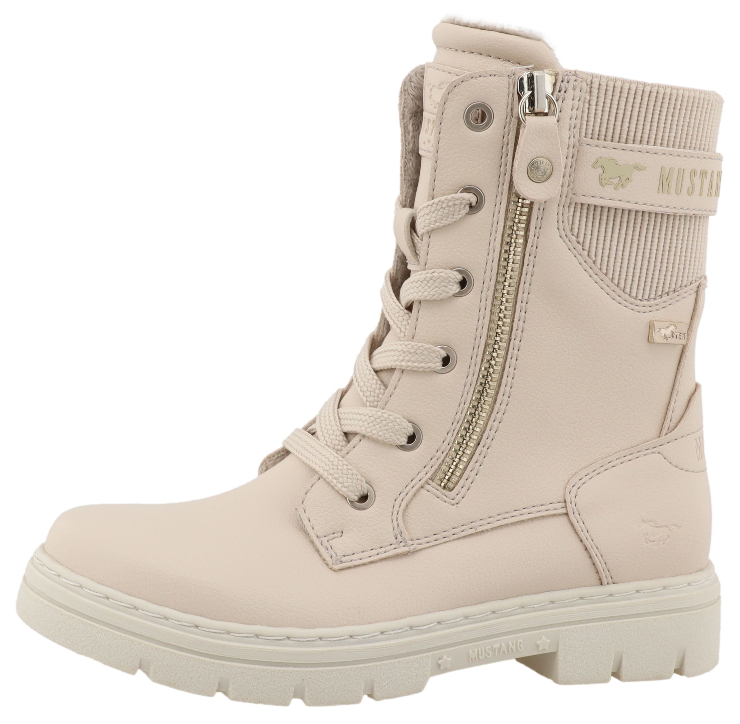 Mustang Shoes Winterstiefel »Monica«  Stiefel, Boots mit Reißverschluss