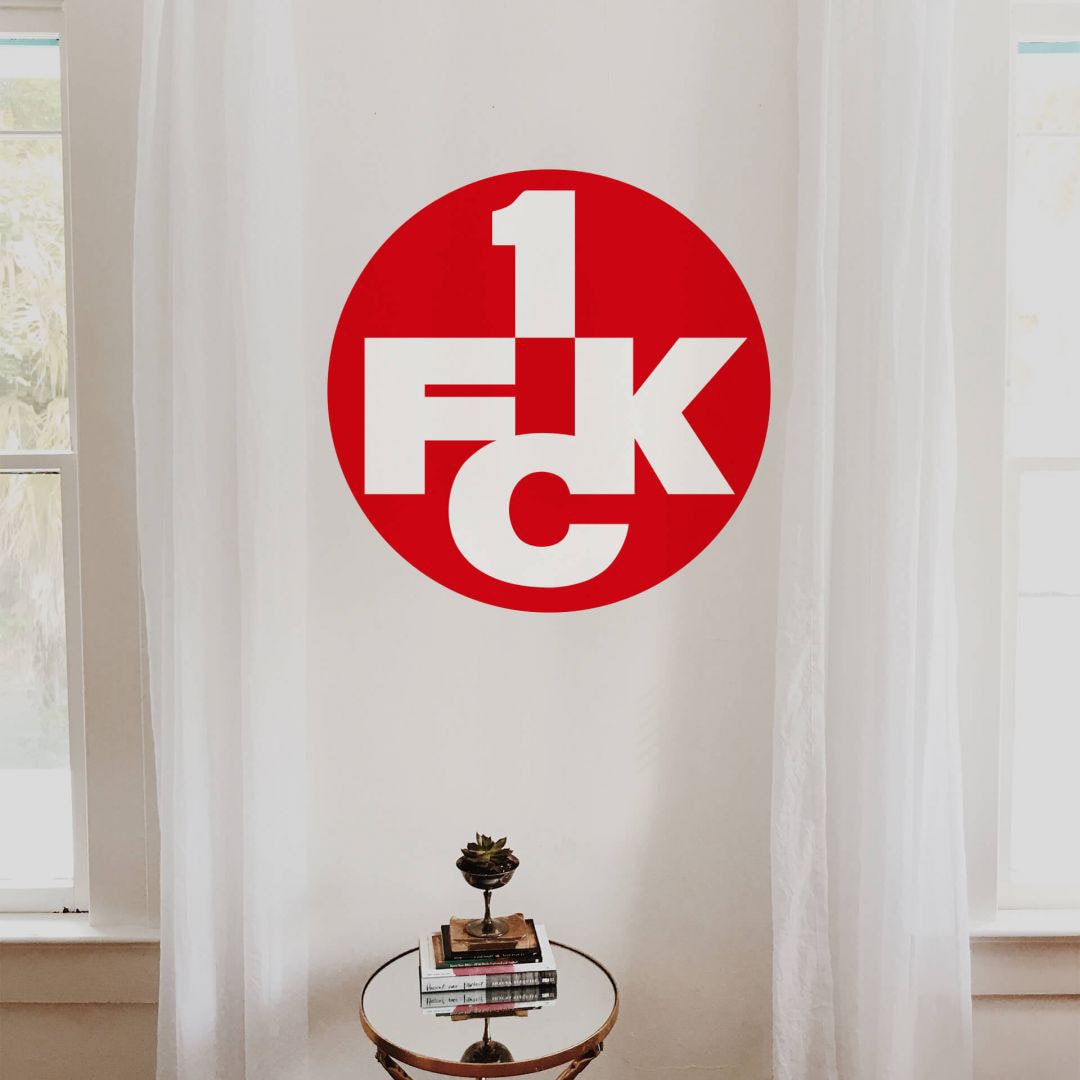 Wall-Art Wandtattoo »1.FC Logo«, Rechnung auf St.) bestellen Kaiserslautern (1