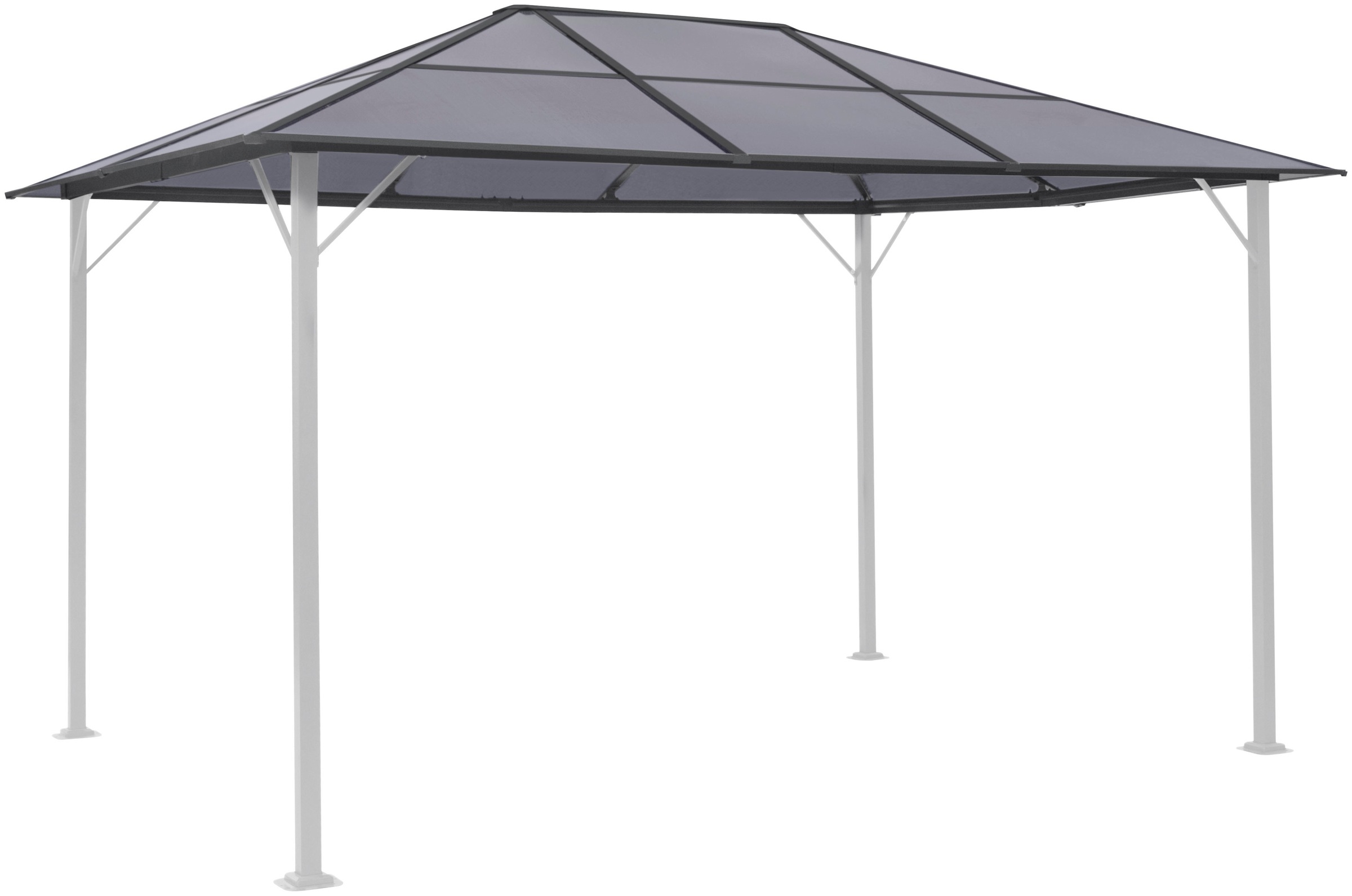 KONIFERA Pavillon-Ersatzdach Stegplatten für Pavillon "Malaga" 300x400 cm