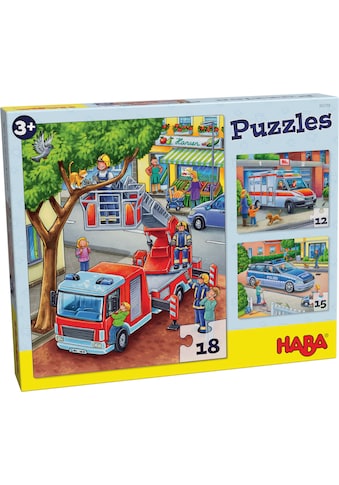 Haba Puzzle »Polizei, Feuerwehr & Co.«, Made in Europe kaufen