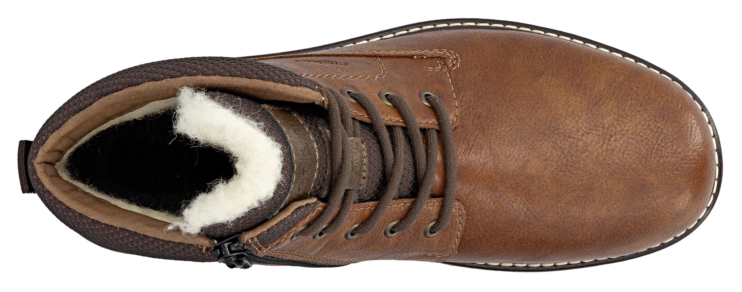 Rieker Winterstiefelette  , Workerboots, Schnürboots, Trekkingstiefel mit riekerTEX-Membran