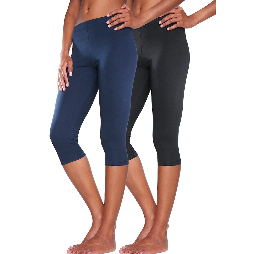 Vivance active Caprileggings, (2er-Pack)