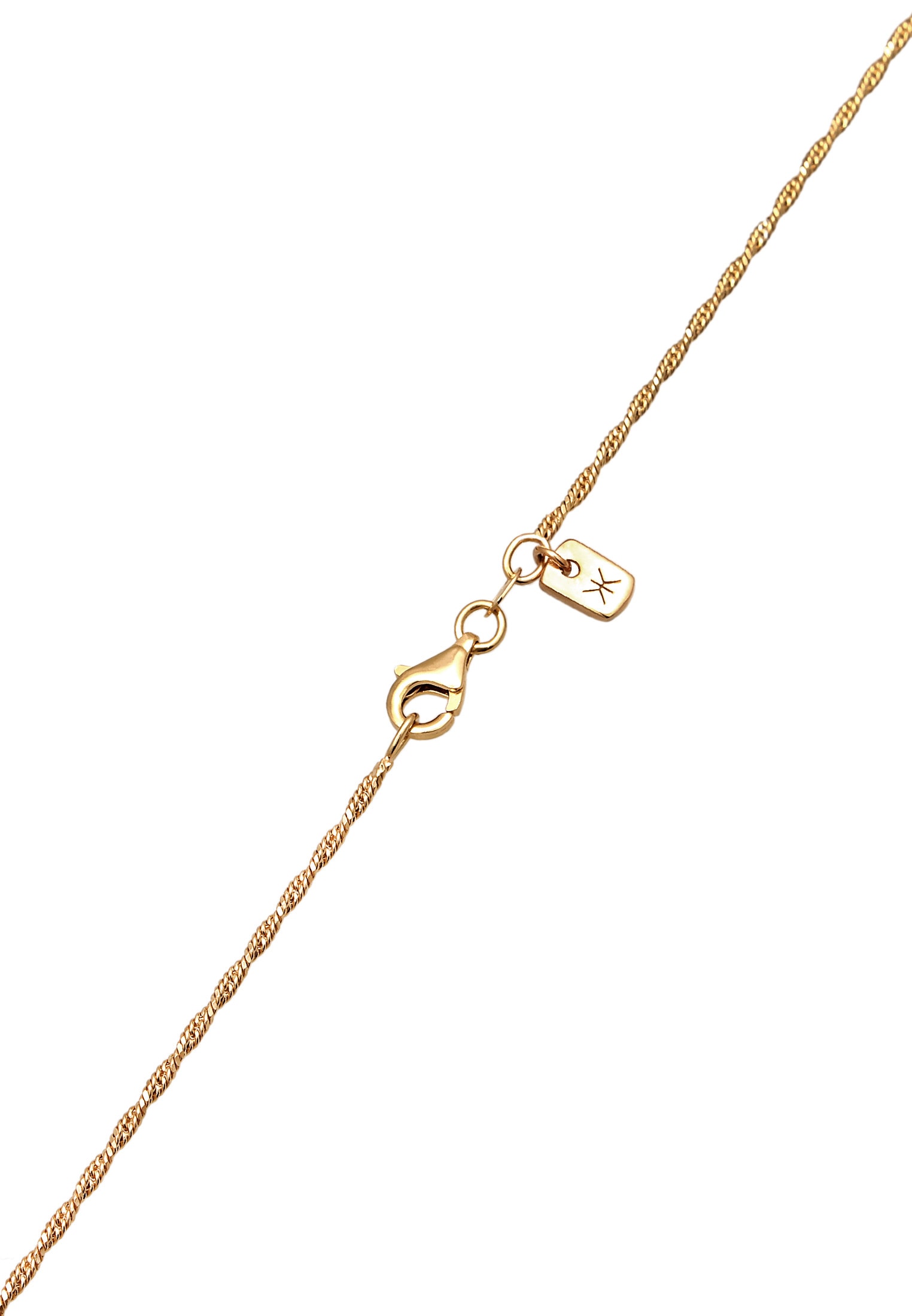 Kuzzoi Kette mit Anhänger »Halskette Herren Münze Antik Kreuz 925 Silber«