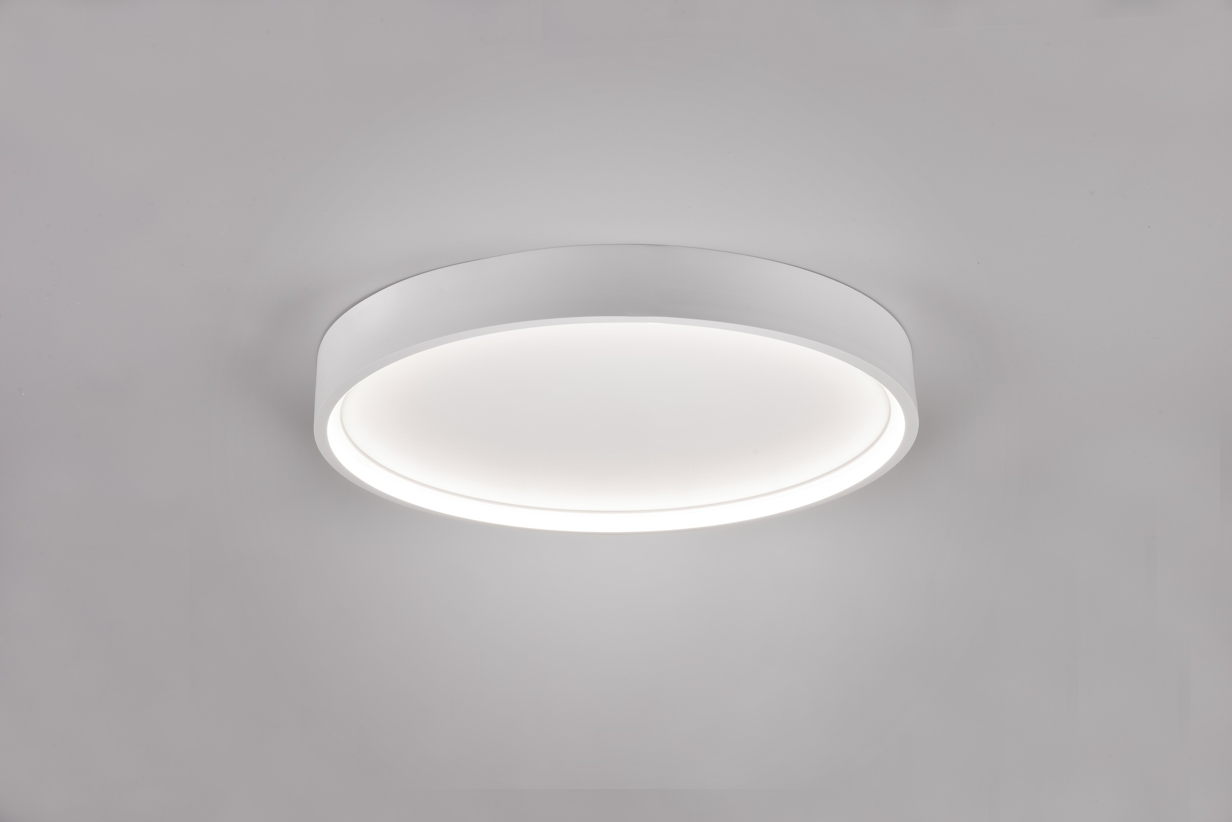 TRIO Leuchten LED Deckenleuchte »DOHA, Deckenlampe 29W 3260 Lumen Lichtfarbe einstellbar 2300-4000K«, 1 flammig, Leuchtmittel LED-Board | LED fest integriert, indirektes Licht getrennt schaltbar als Wandlampe und Deckenlampe mögl