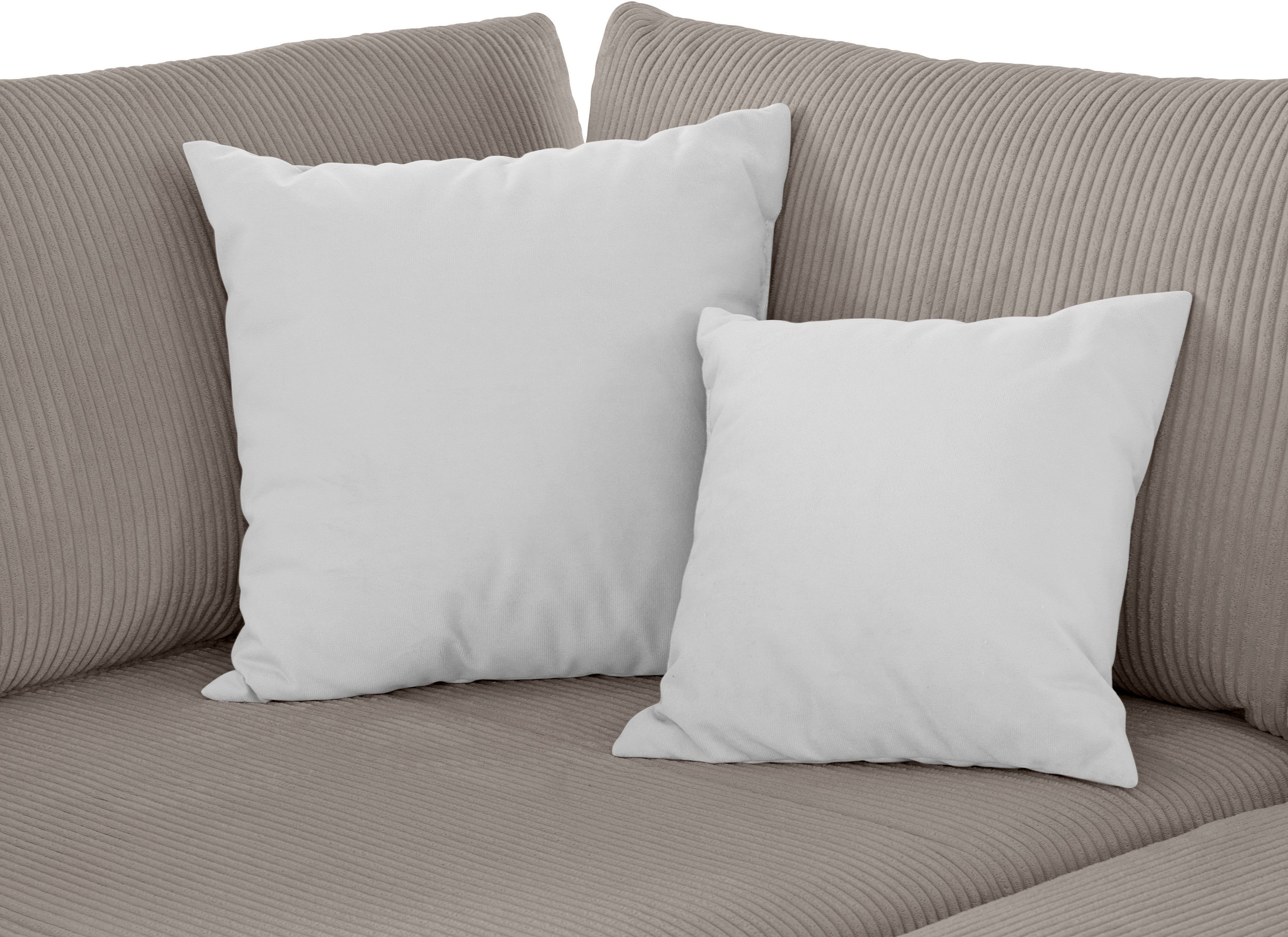 INOSIGN Ecksofa »Boxspringbett Night & Day L-Form mit Dauer-Schlaffunktion mit Armlehne«, mit Boxspring-Bettfunktion 180x200 cm und Bettkasten, Dauerschläfer!