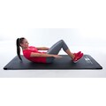 Christopeit Sport® Fitnessmatte, 185 cm x 81 cm, schwarz
