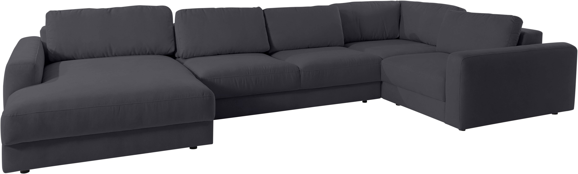 Places of Style Wohnlandschaft »Bloomfield, Mega Polsterprogramm, Breite 405cm, viel Platz, U-Form«, mit extra tiefer Sitzfläche, wahlweise mit Sitztiefenverstellung