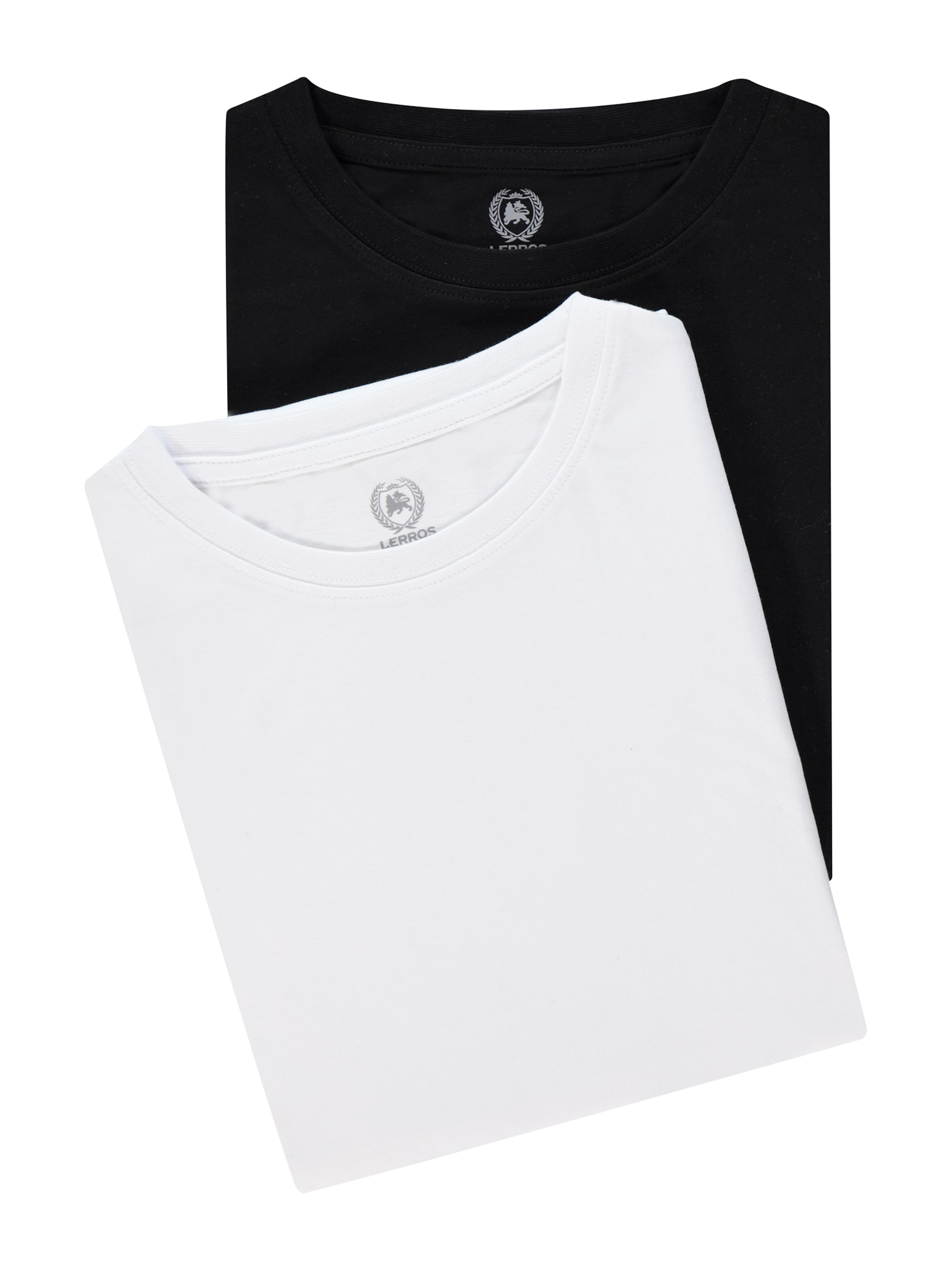 LERROS T-Shirt »LERROS Doppelpack T-Shirt Rundhals in Premium Baumwollqualität«