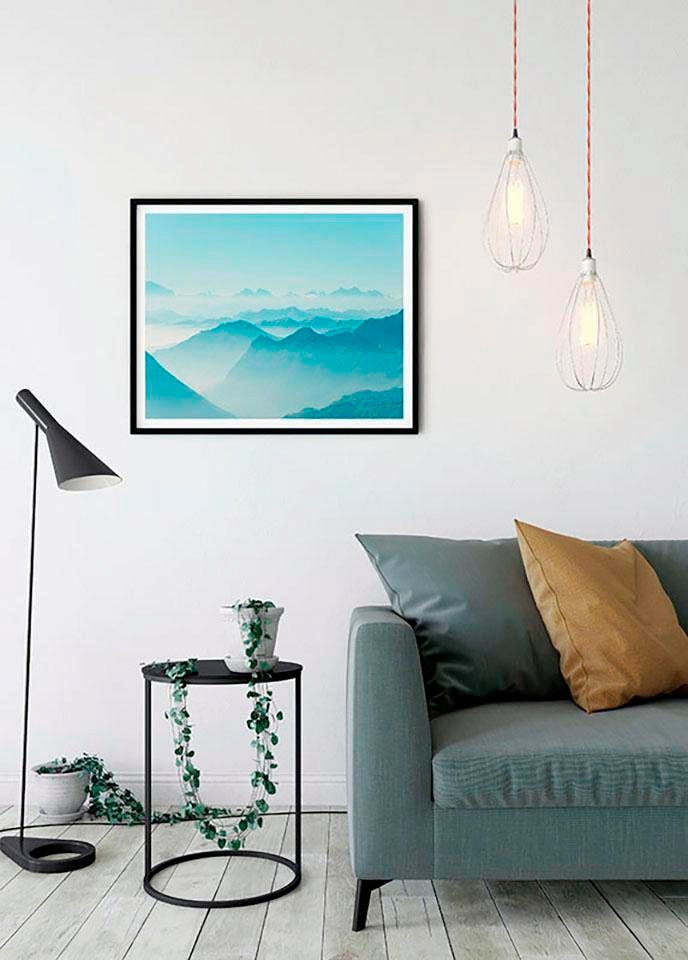 Komar Bild »Mountain View«, Natur, (1 St.), Wandbild zur Dekoration - ohne Rahmen