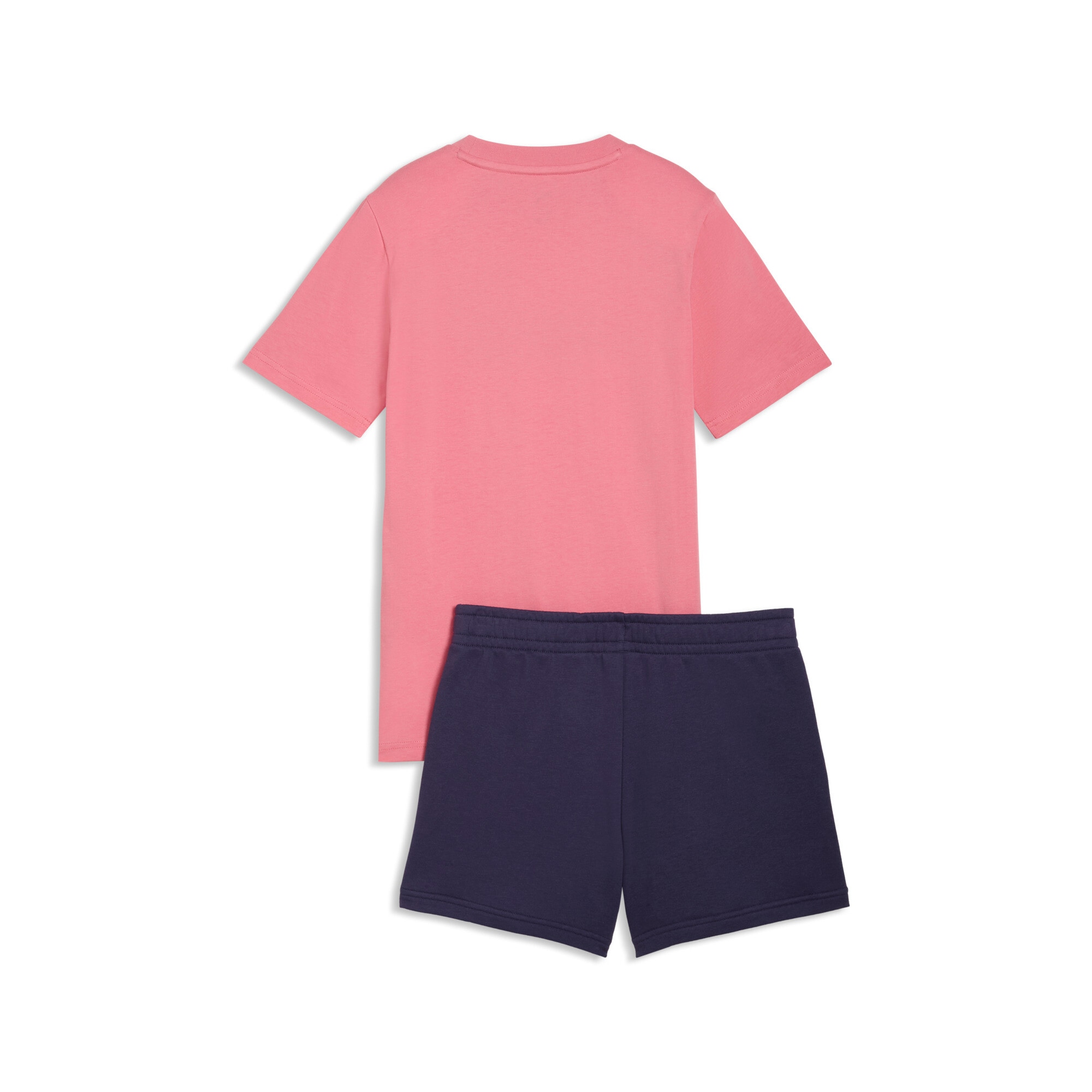 PUMA Trainingsanzug »ESS NO.1 LOGO TEE AND SHORTS SET G« 2 tlg. aus Baumwolle, mit elastischem Bund und innenliegendem Kordelzug