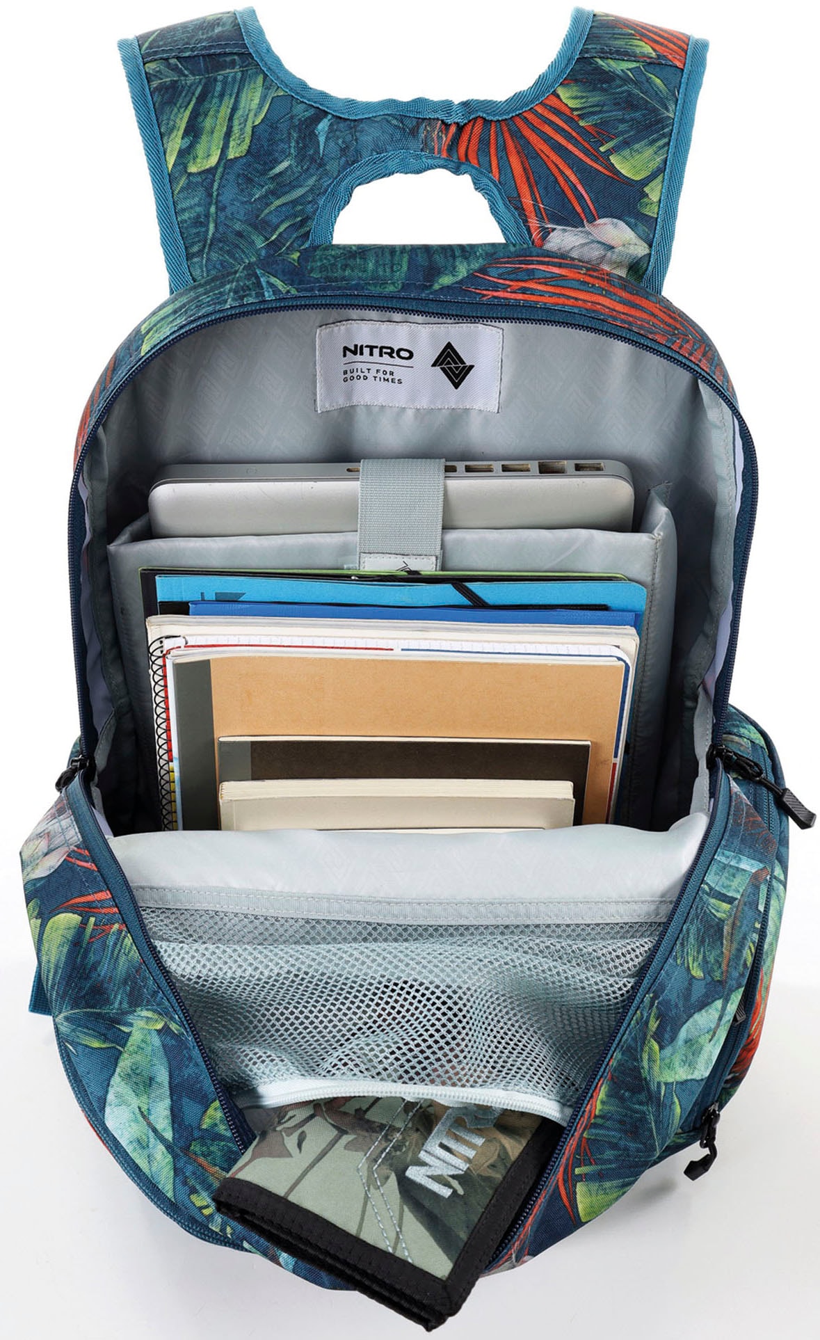 NITRO Schulrucksack »Hero«, Alltagsrucksack, Großer Freizeitrucksack, Schule, Arbeit und Reise